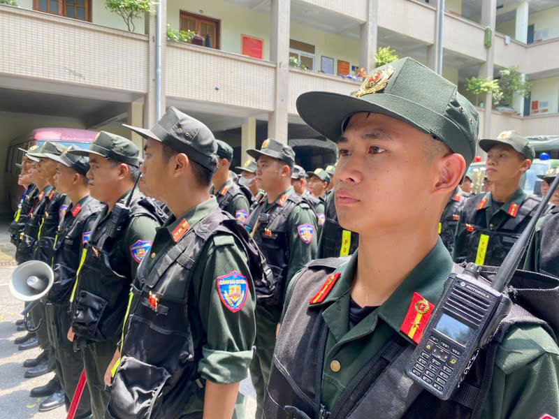 Cảnh sát đặc nhiệm quyết tâm cao nhất hoàn thành nhiệm vụ đảm bảo an toàn sự kiện A80 - ảnh 3