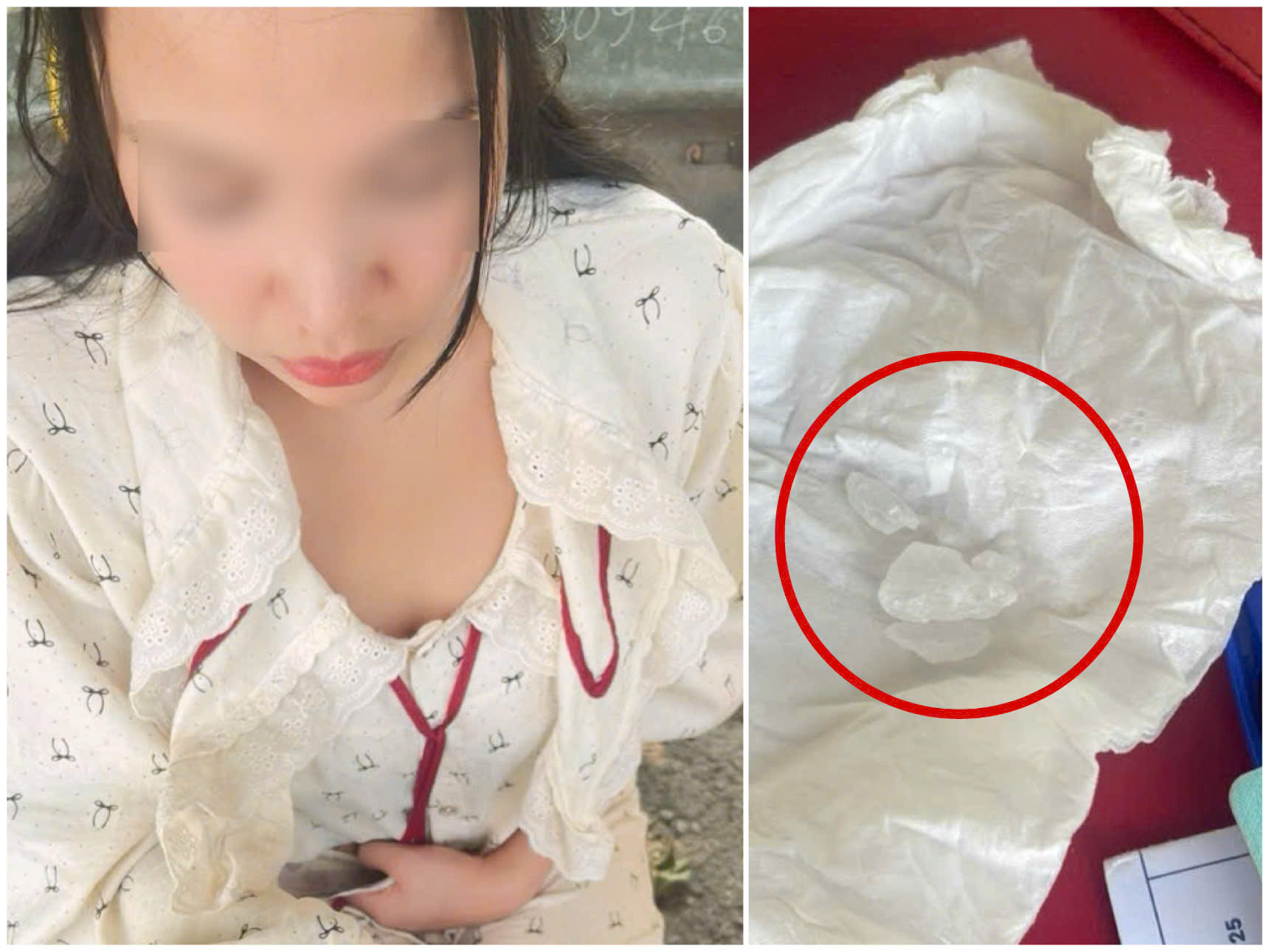 Hà Nội: Đang làm nhiệm vụ, Cảnh sát giao thông phát hiện, bắt giữ một phụ nữ tàng trữ ma túy - ảnh 2