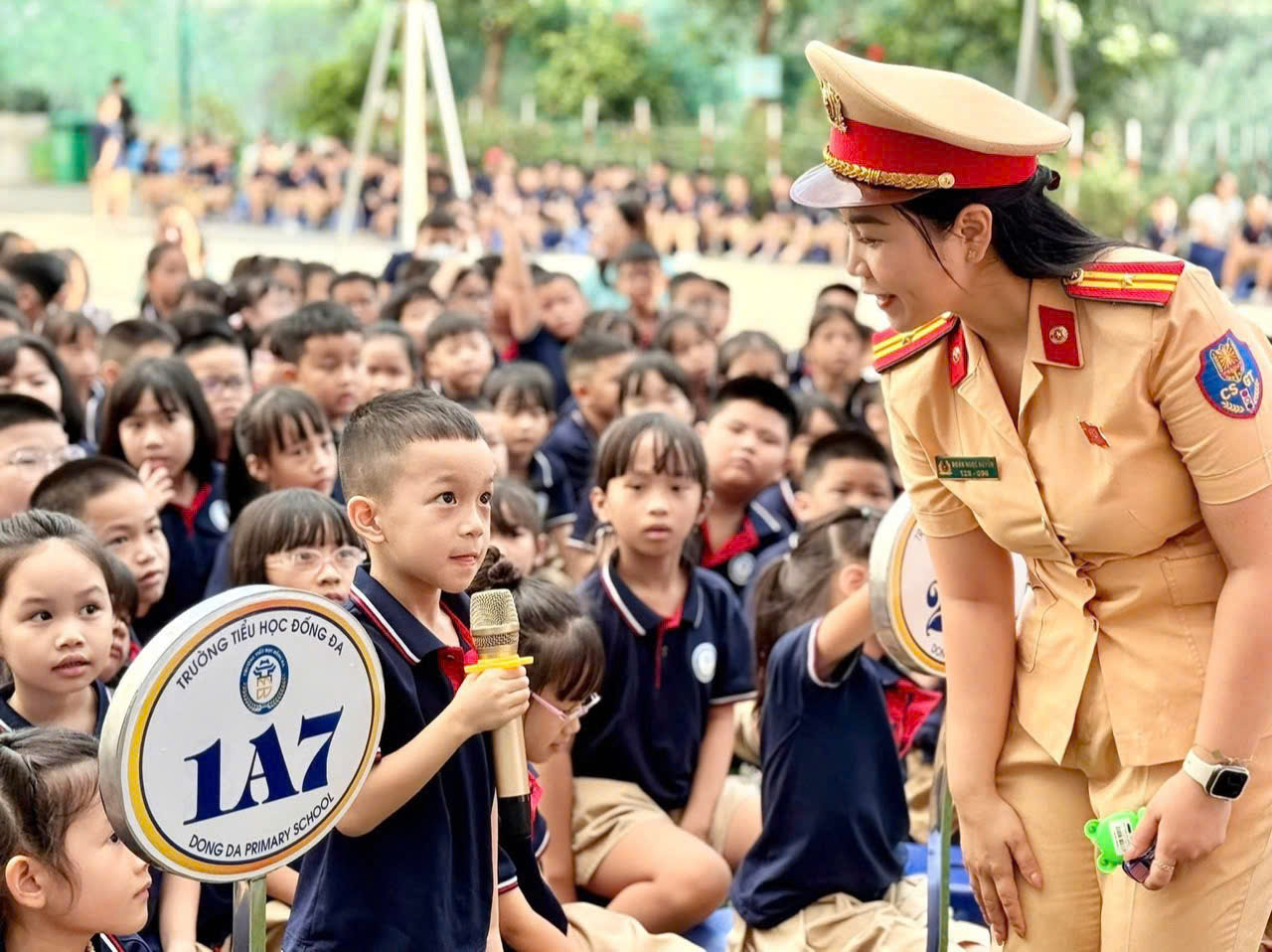 Hà Nội: Đẩy mạnh tuyên truyền, giáo dục an toàn giao thông cho học sinh  - ảnh 3