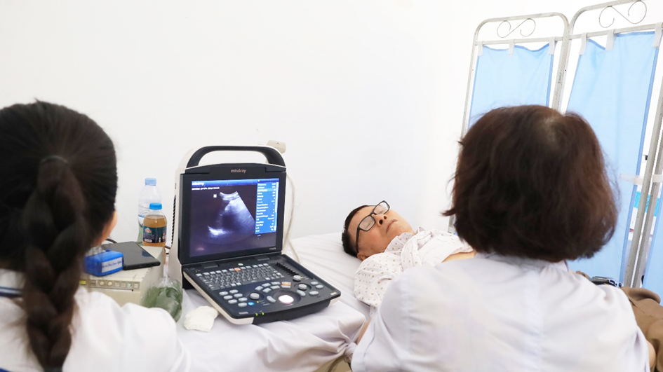 Phường Khương Đình tổ chức chiến dịch khám sức khỏe cho người cao tuổi - ảnh 3
