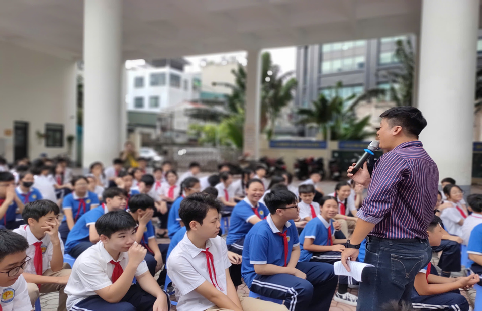 Phường Ô Chợ Dừa tổ chức truyền thông chăm sóc sức khỏe sinh sản vị thành niên, thành niên - ảnh 3