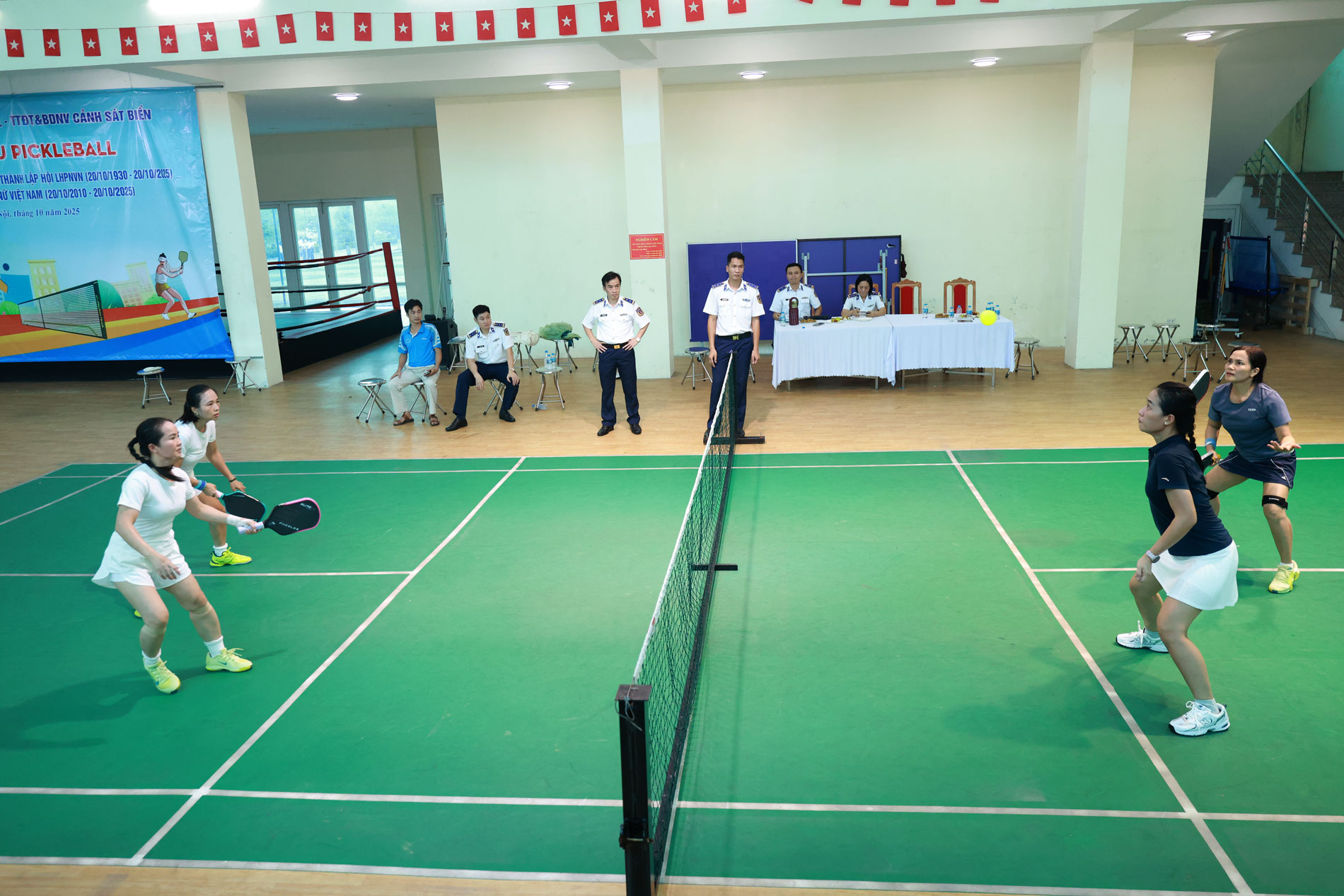 Sôi nổi giải Pickleball chào mừng ngày Phụ nữ Việt Nam 20/10 - ảnh 2