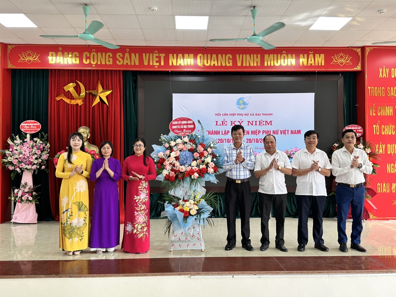 Xã Đại Thanh sôi nổi hoạt động chào mừng 95 năm Phụ nữ Việt Nam 20/10 - ảnh 2