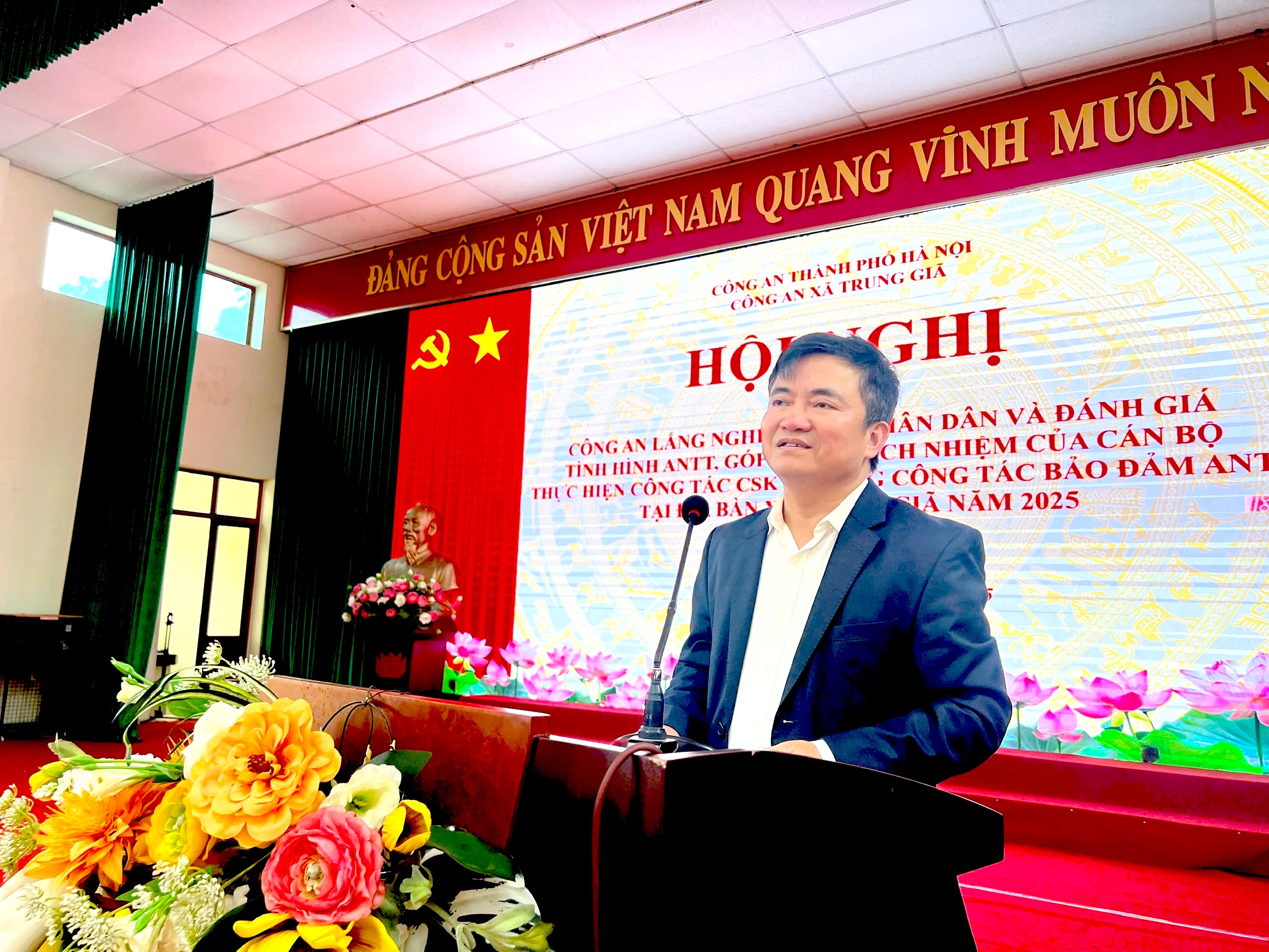 Công an xã Trung Giã: Gần dân, sát dân, lắng nghe ý kiến của nhân dân - ảnh 5