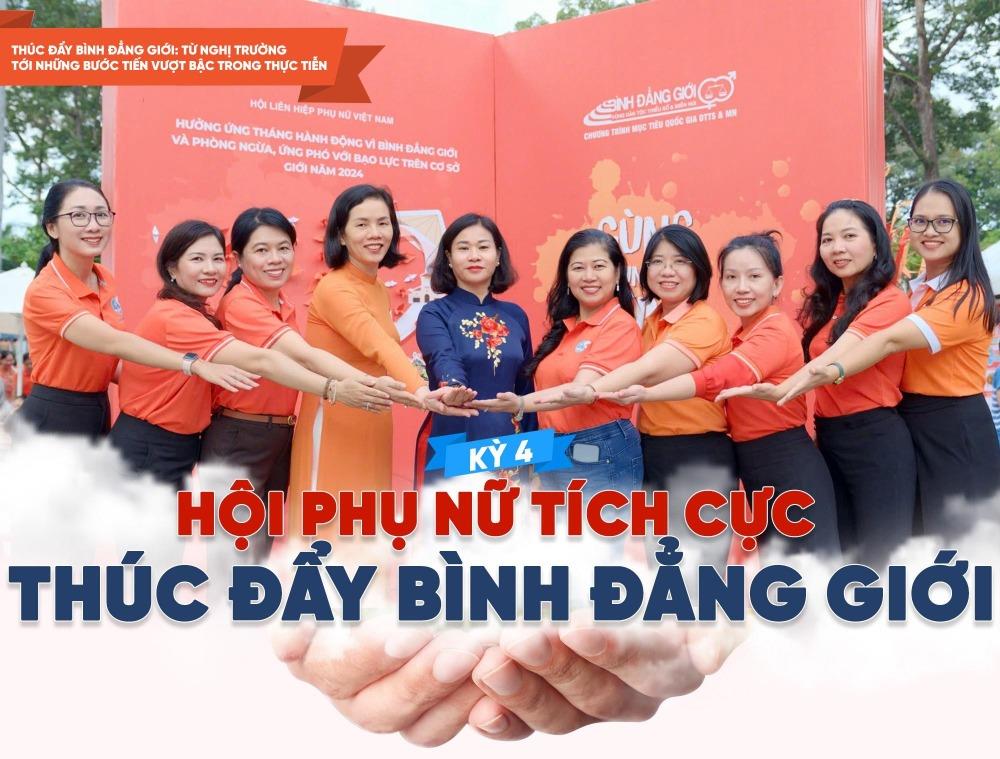 Kỳ 4: Hội Phụ nữ tích cực thúc đẩy bình đẳng giới - ảnh 1