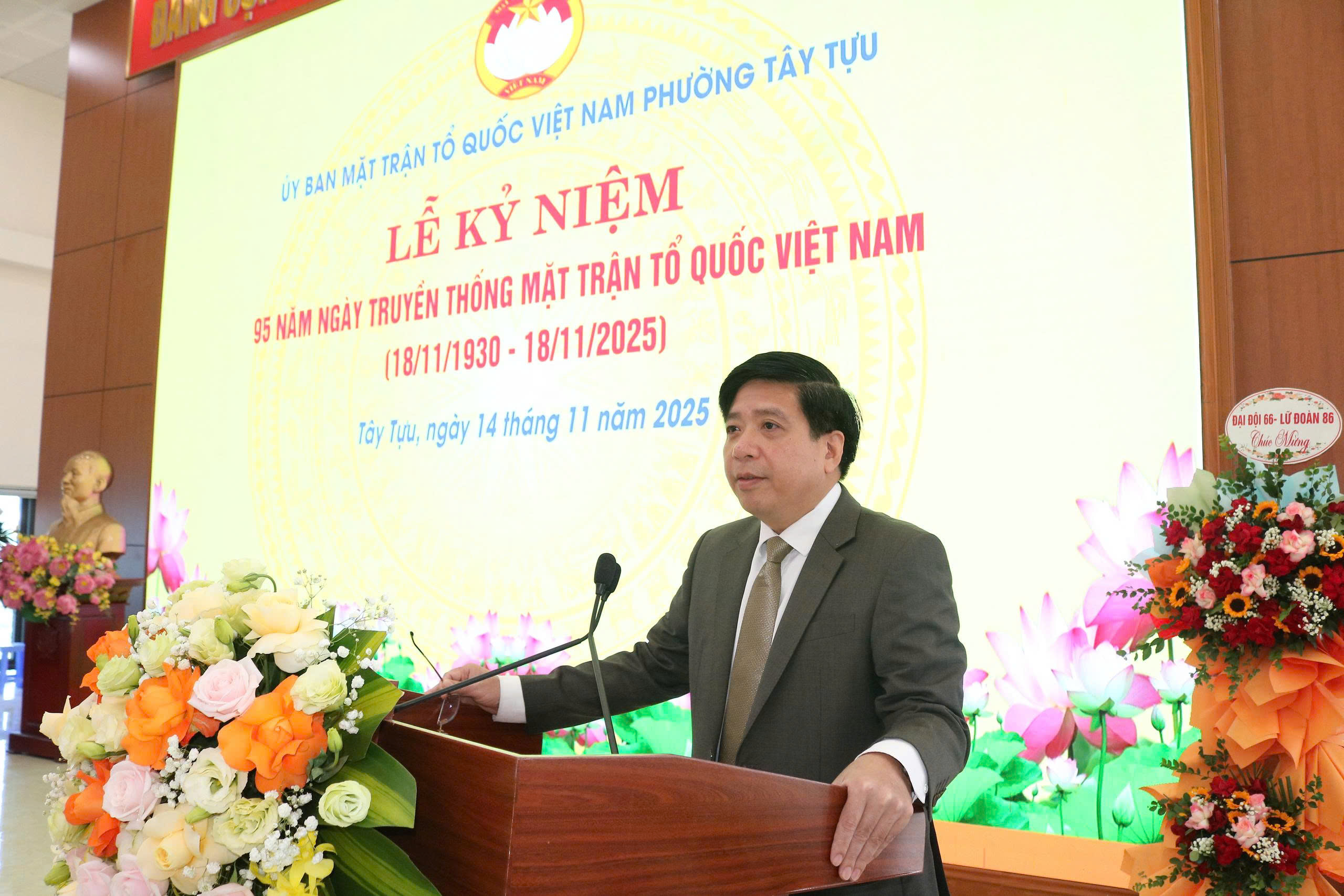 Phường Tây Tựu phát huy truyền thống đại đoàn kết toàn dân tộc - ảnh 1