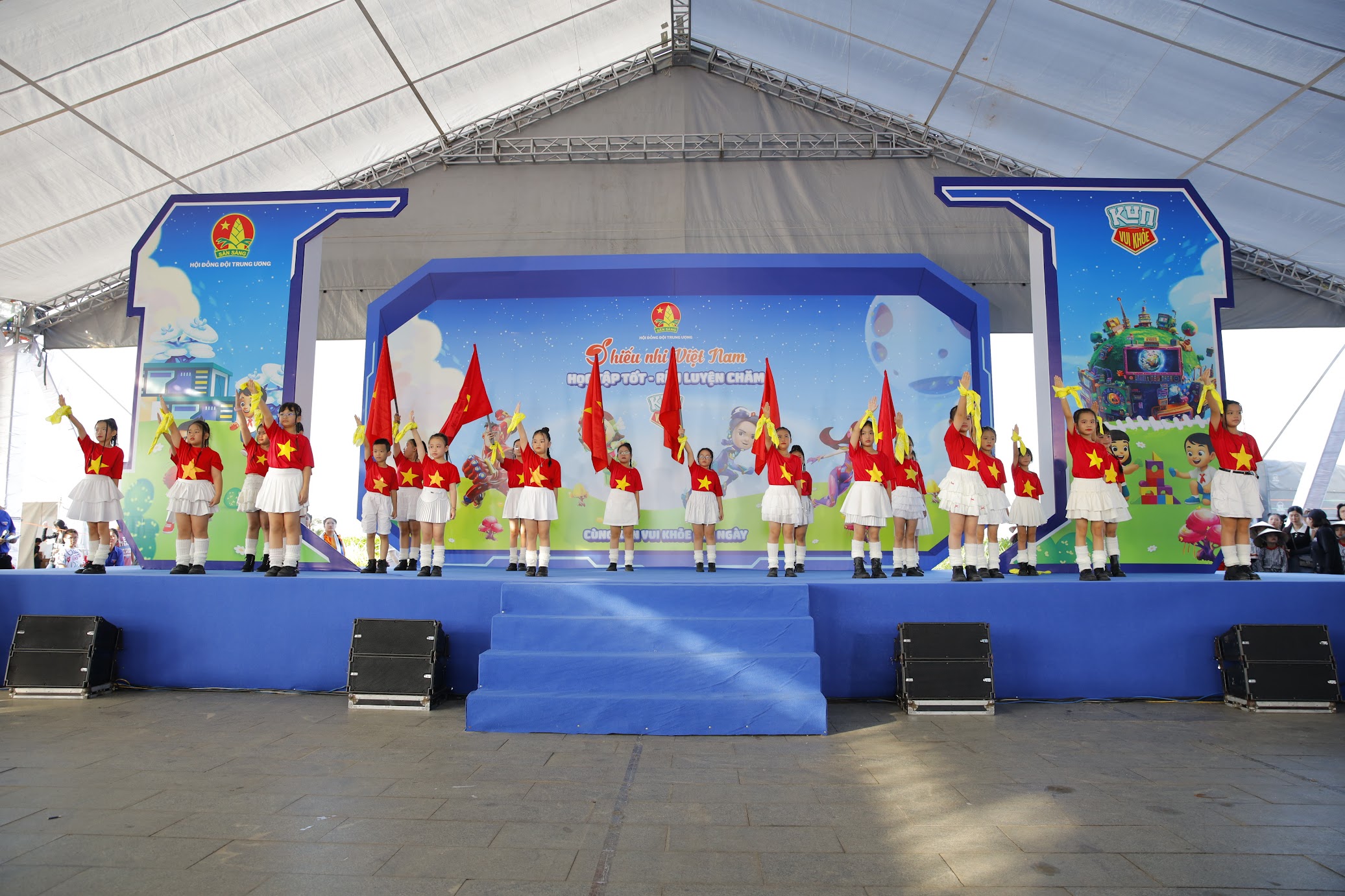 Hơn 2.000 thiếu nhi tham gia ngày hội “Thiếu nhi Việt Nam - Học tập tốt, rèn luyện chăm“ - ảnh 3