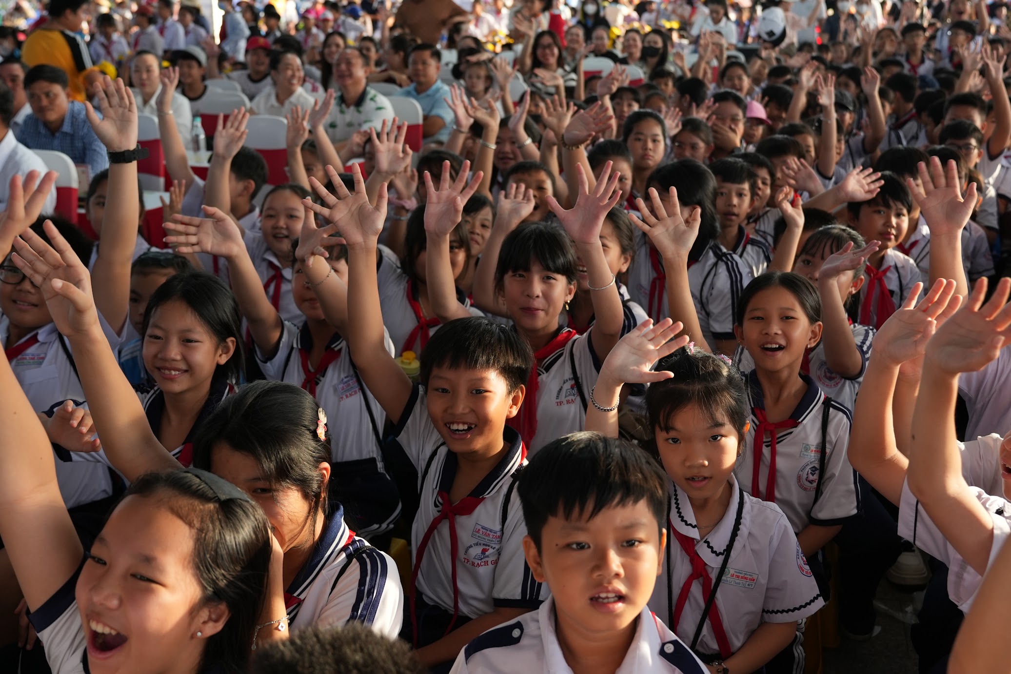 Hơn 2.000 thiếu nhi tham gia ngày hội “Thiếu nhi Việt Nam - Học tập tốt, rèn luyện chăm“ - ảnh 2