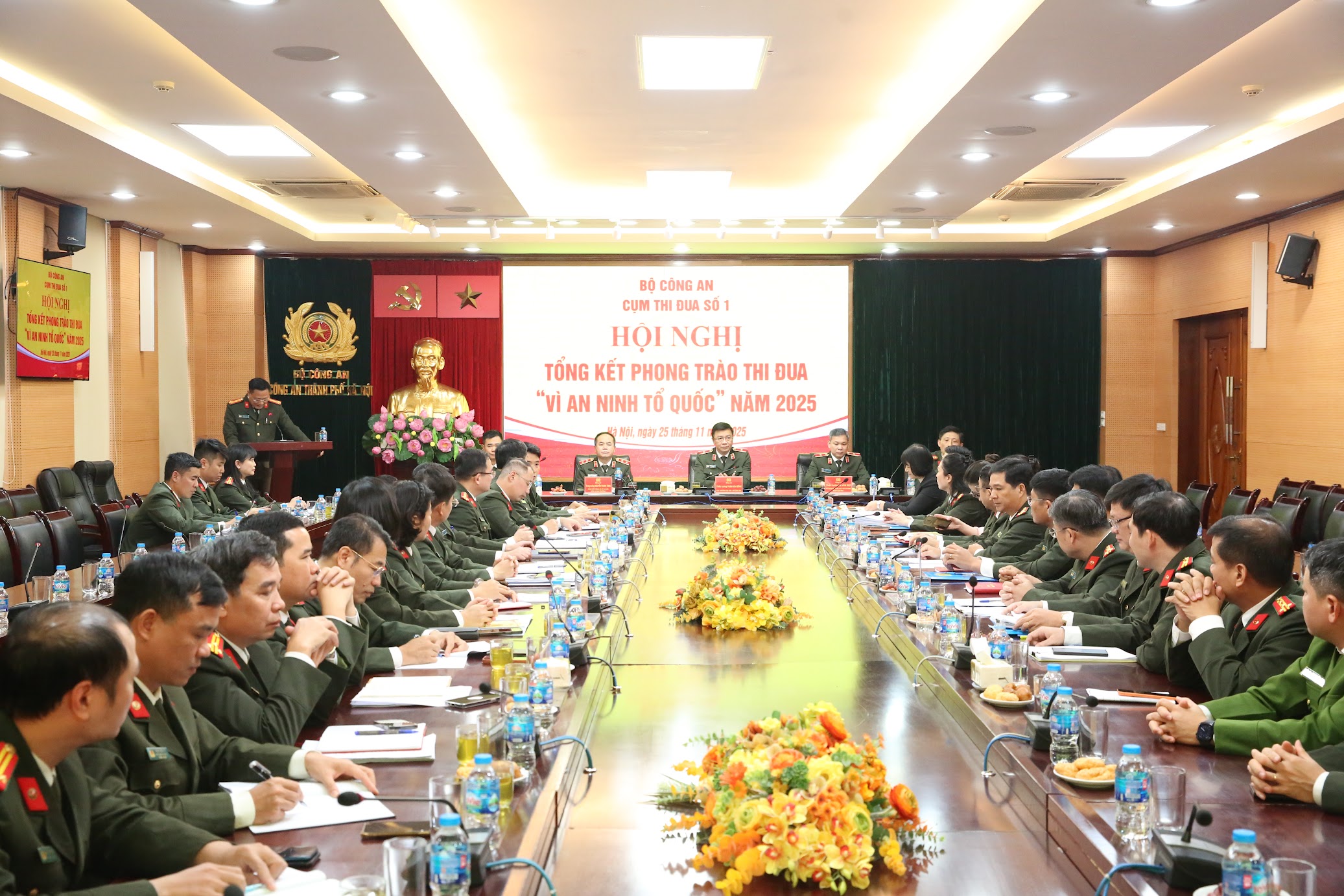 Cụm thi đua số 1, Bộ Công an: Tổng kết phong trào thi đua “Vì An ninh Tổ quốc” năm 2025 - ảnh 1