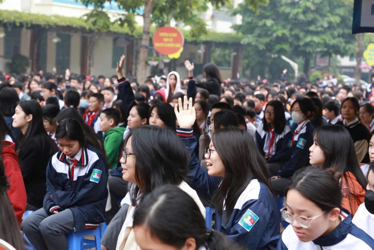 Phường Thanh Xuân đẩy mạnh tuyên truyền pháp luật trong trường học - ảnh 4