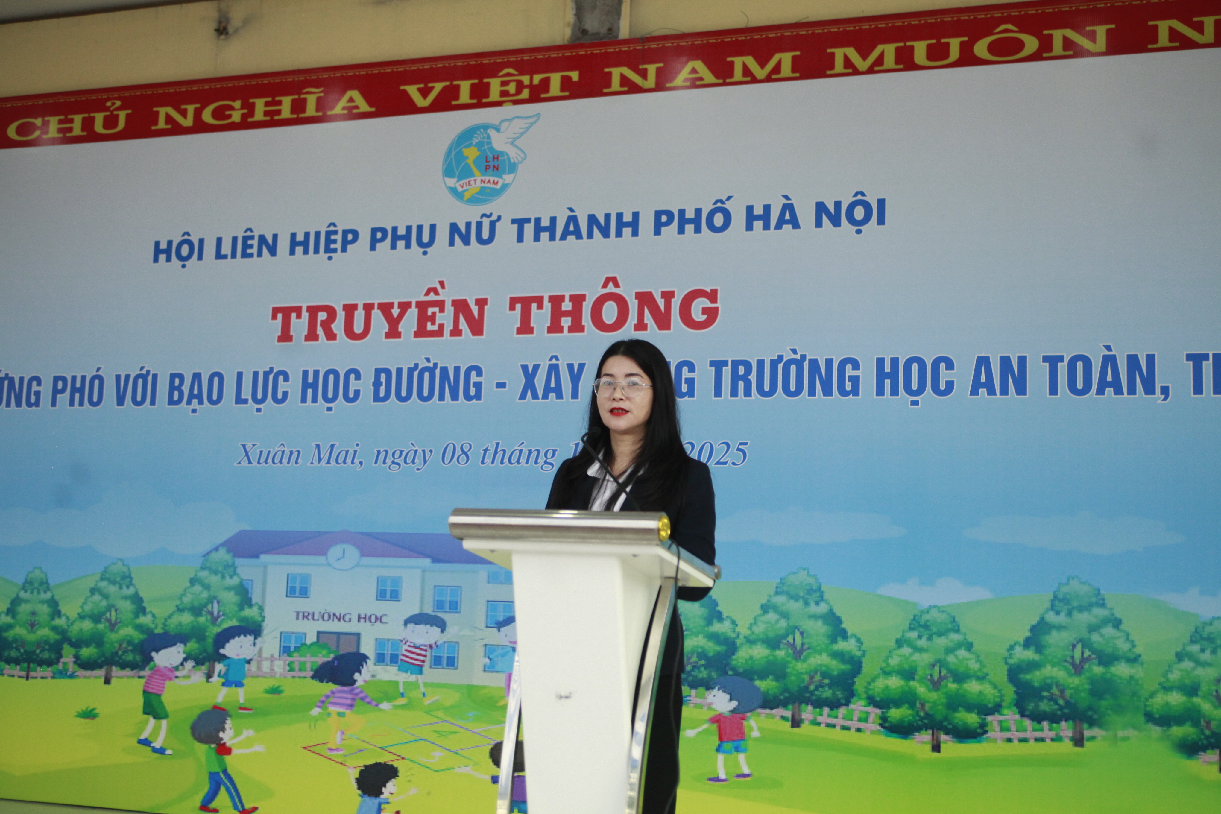 Hà Nội: Truyền thông phòng ngừa, ứng phó với bạo lực học đường cho hơn 800 học sinh - ảnh 3