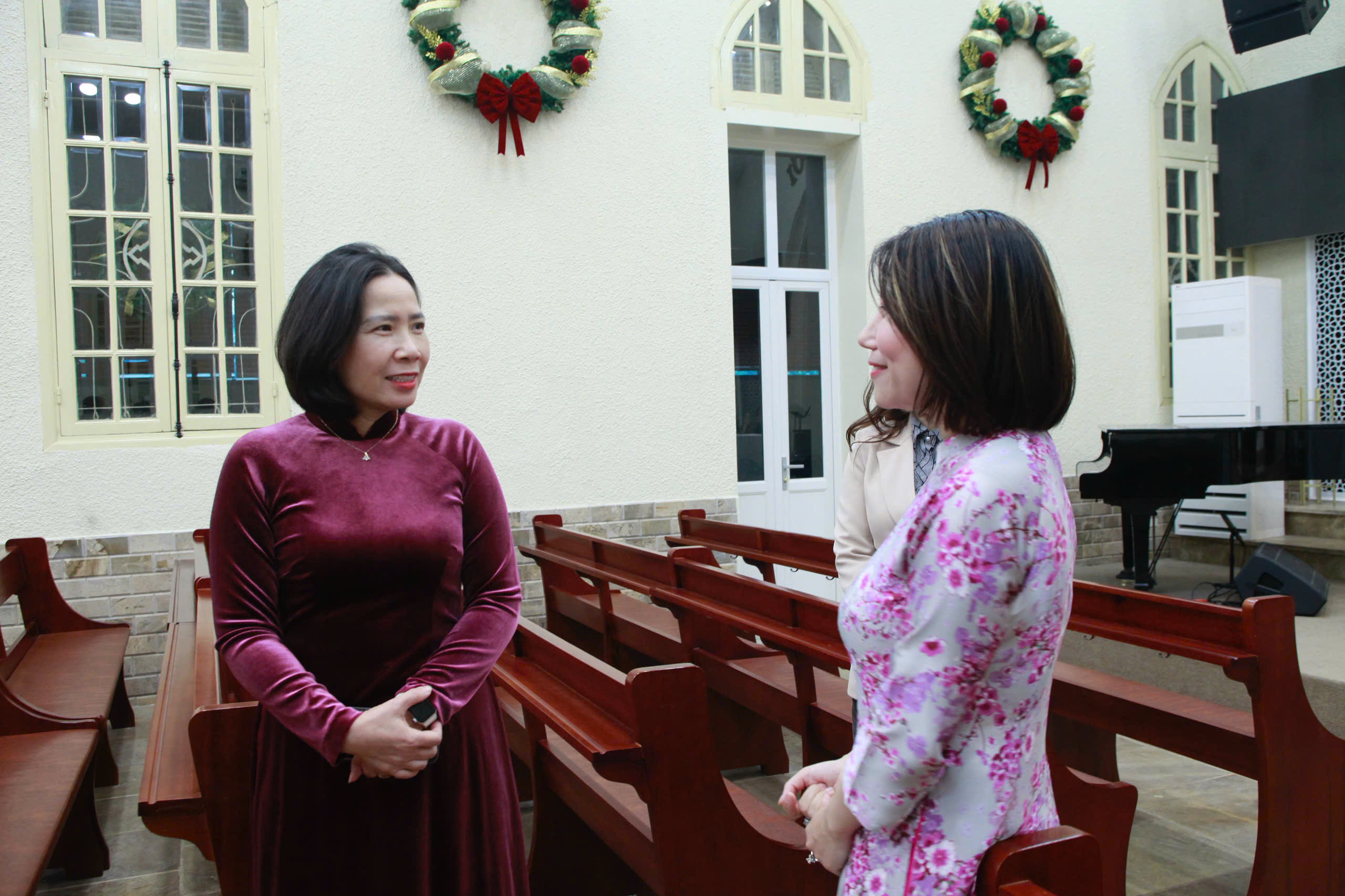 Lãnh đạo Uỷ ban MTTQ thành phố Hà Nội chúc mừng Lễ Giáng sinh và năm mới 2026 - ảnh 6