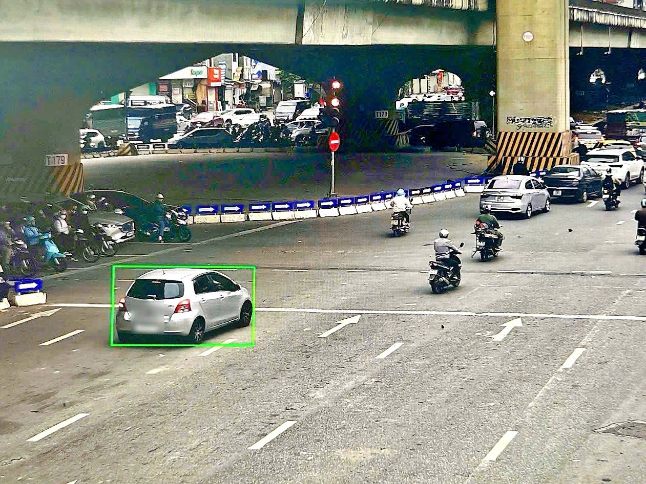  Camera AI phát hiện 393 trường hợp vi phạm trật tự an toàn giao thông - ảnh 2