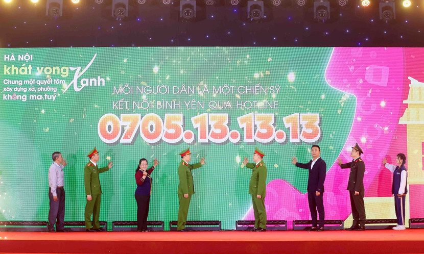 Hà Nội: Công bố hotline tố giác tội phạm ma tuý - ảnh 3