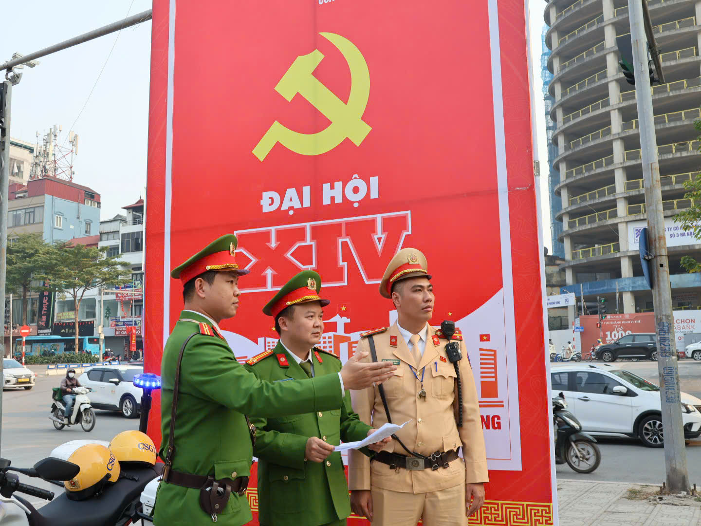 Hà Nội: Phân luồng giao thông phục vụ Đại hội đại biểu toàn quốc lần thứ XIV của Đảng - ảnh 1