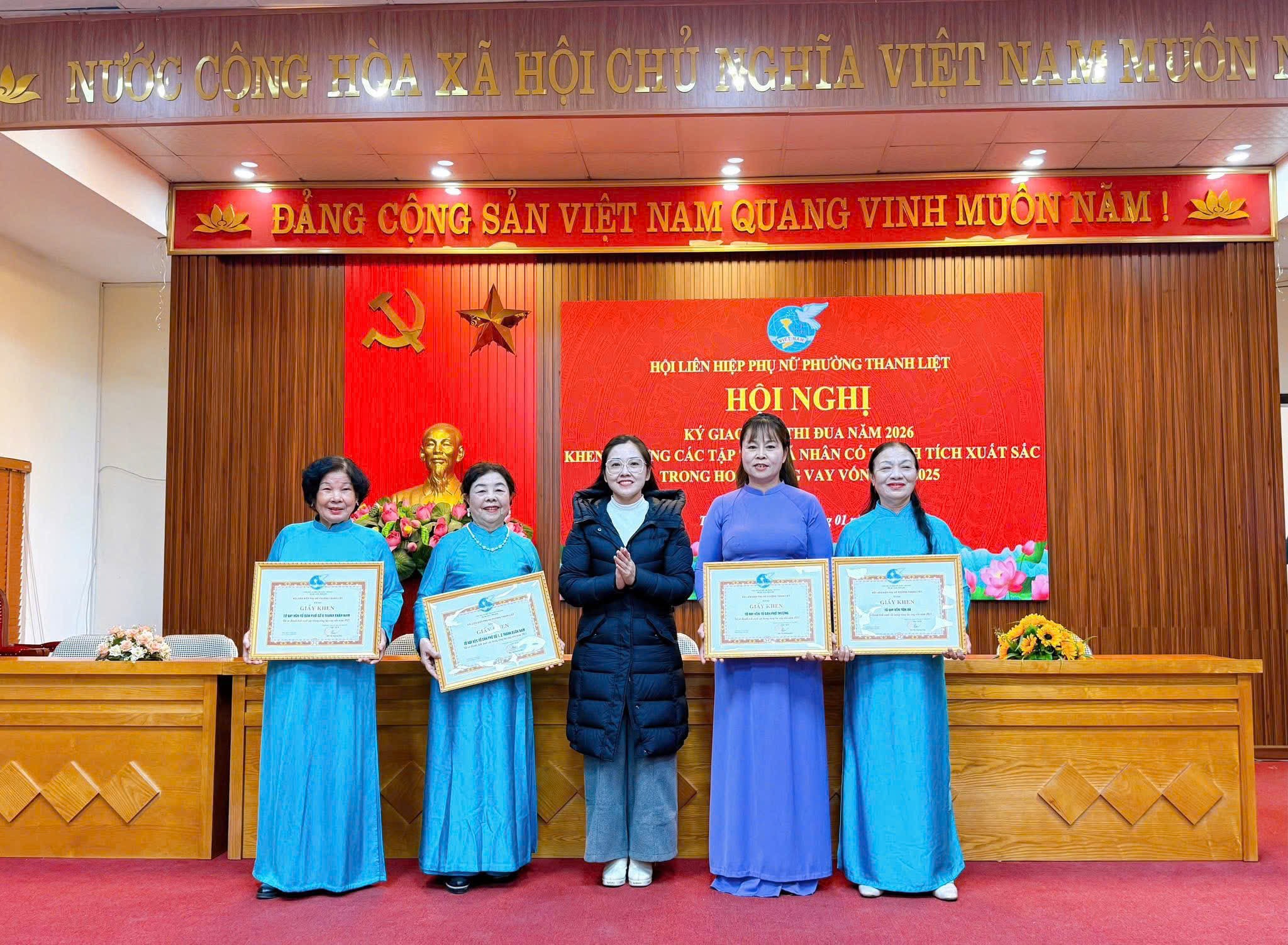 Hội LHPN phường Thanh Liệt ký giao ước thi đua năm 2026 - ảnh 2