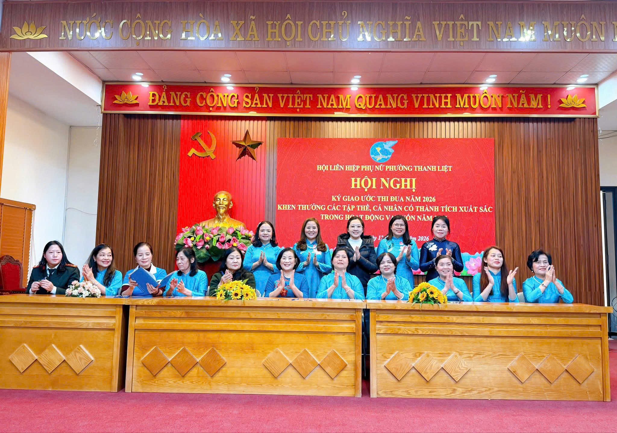 Hội LHPN phường Thanh Liệt ký giao ước thi đua năm 2026 - ảnh 4