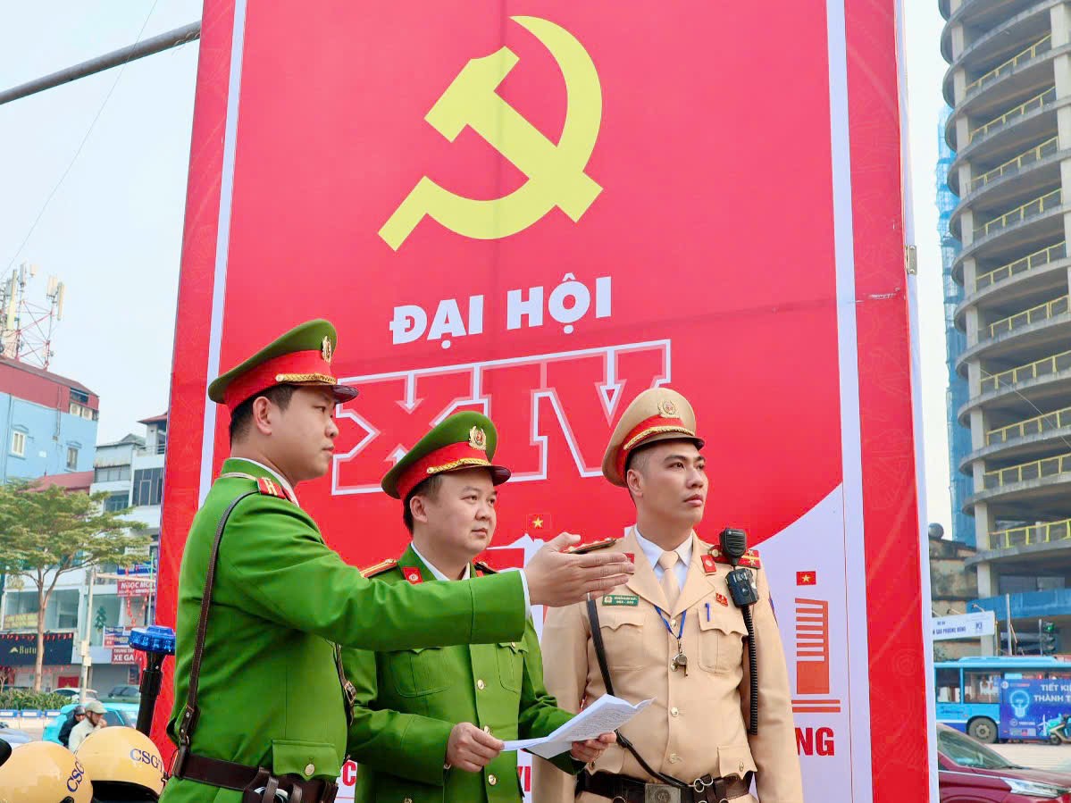 Phường Ngọc Hà chủ động bảo đảm an ninh, trật tự phục vụ Đại hội lần thứ XIV của Đảng - ảnh 1
