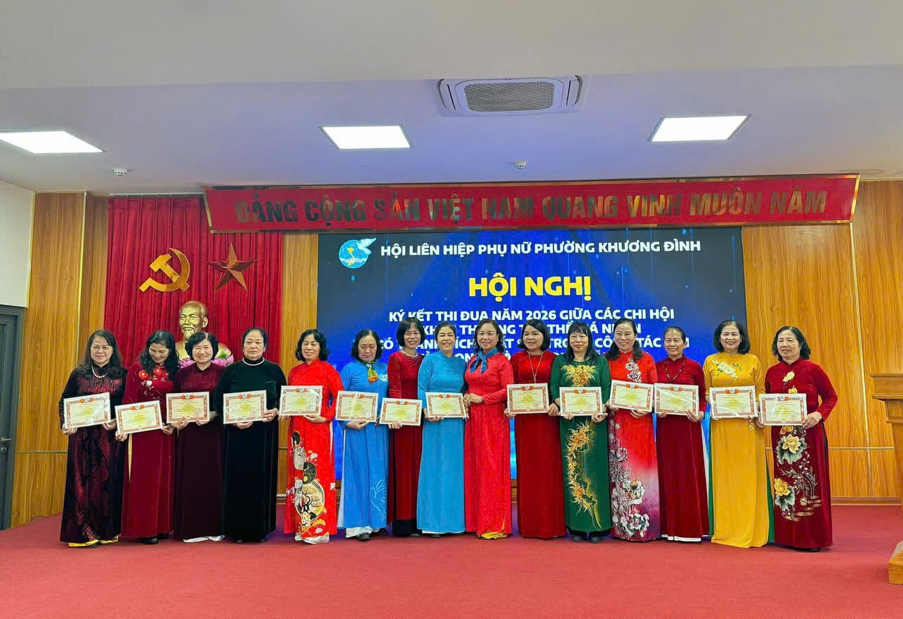 Hội LHPN phường Khương Đình triển khai phong trào thi đua năm 2026 - ảnh 3