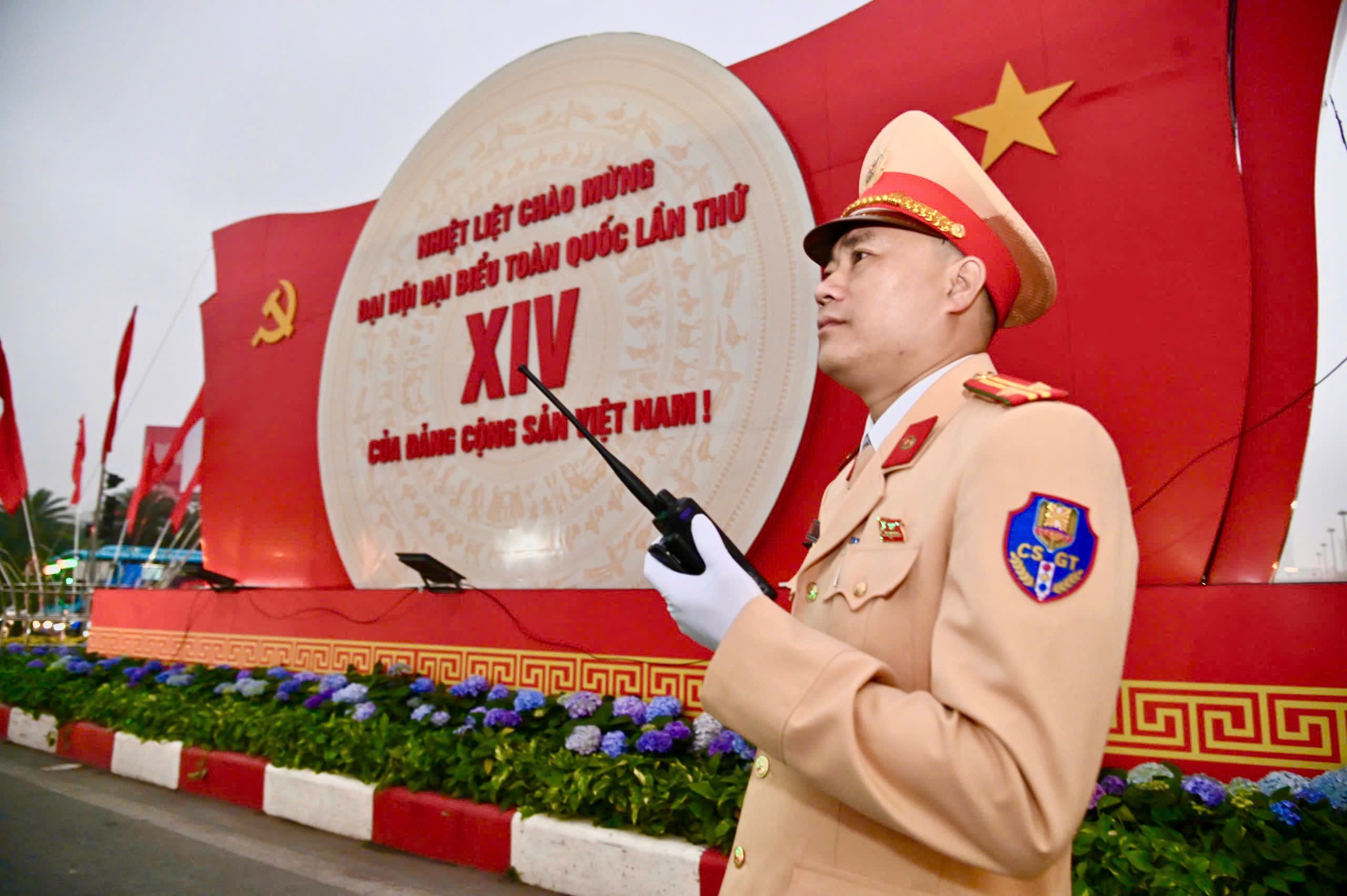 Hà Nội: Giao thông thông suốt, an ninh trật tự được giữ vững phục vụ Đại hội XIV của Đảng - ảnh 6