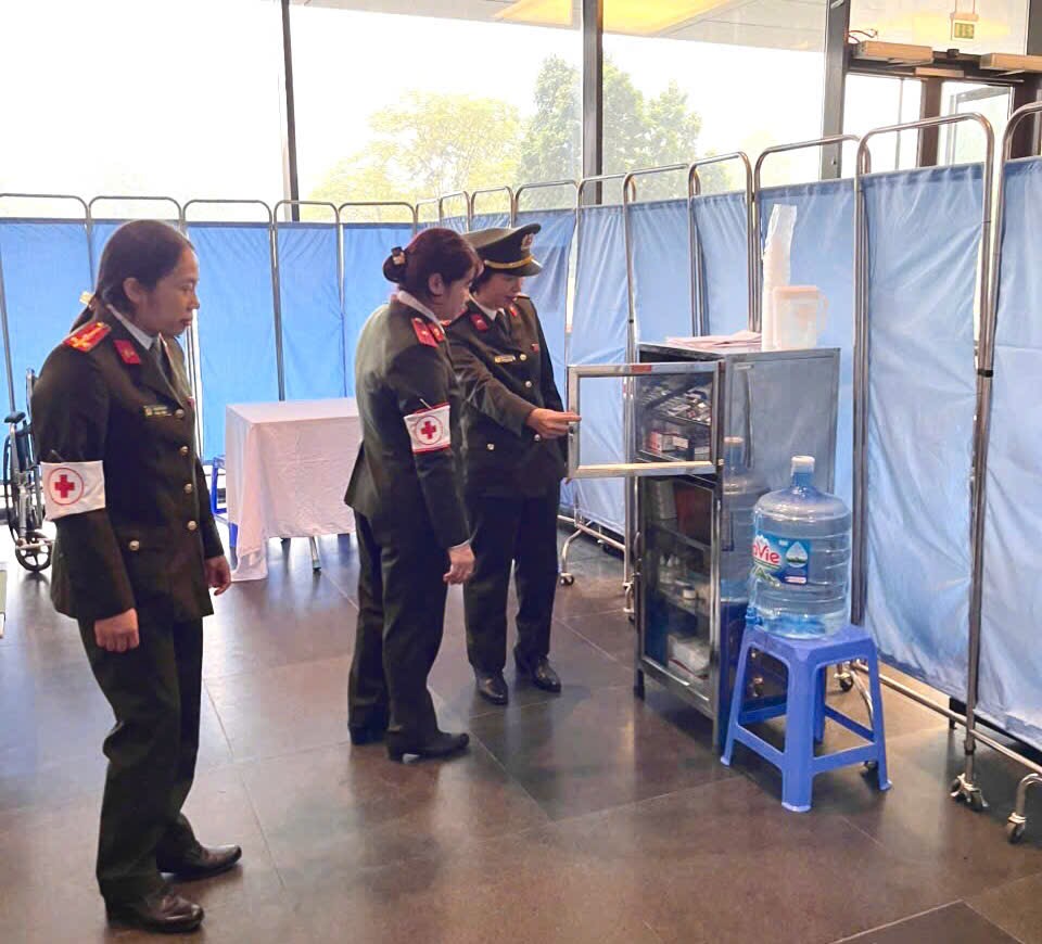 Bệnh viện Công an Thành phố sẵn sàng bảo đảm y tế phục vụ Đại hội lần thứ XIV của Đảng - ảnh 3