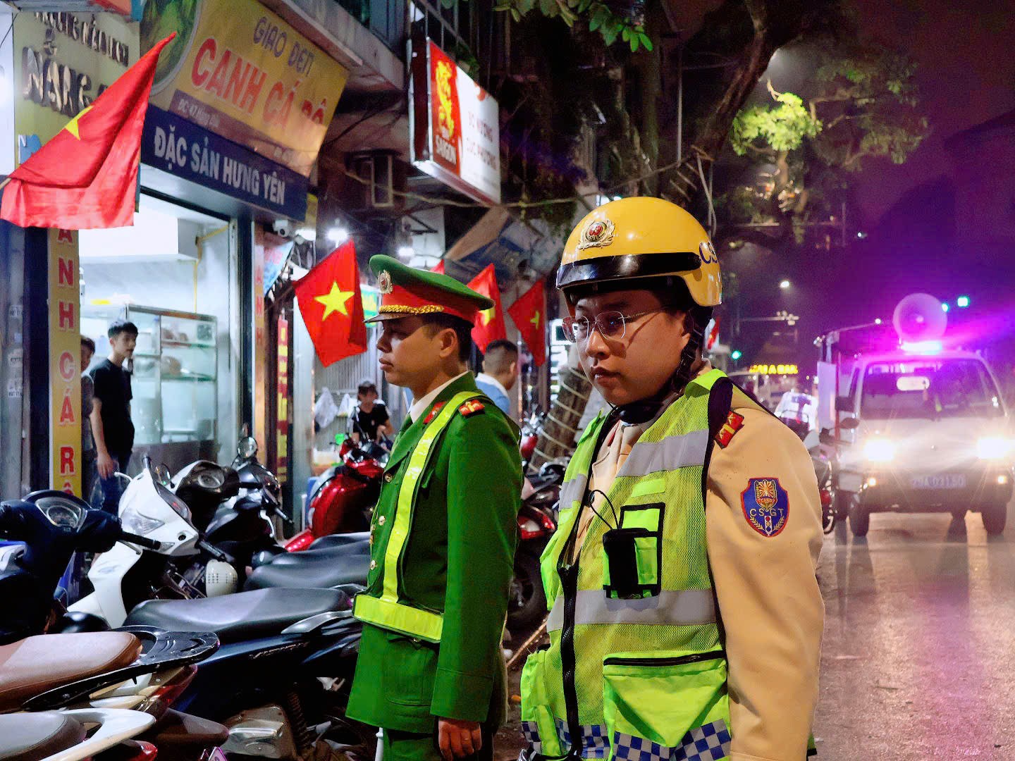 Công an Hà Nội: Xuyên đêm bảo đảm an ninh, trật tự trong thời gian diễn ra Đại hội XIV của Đảng - ảnh 2