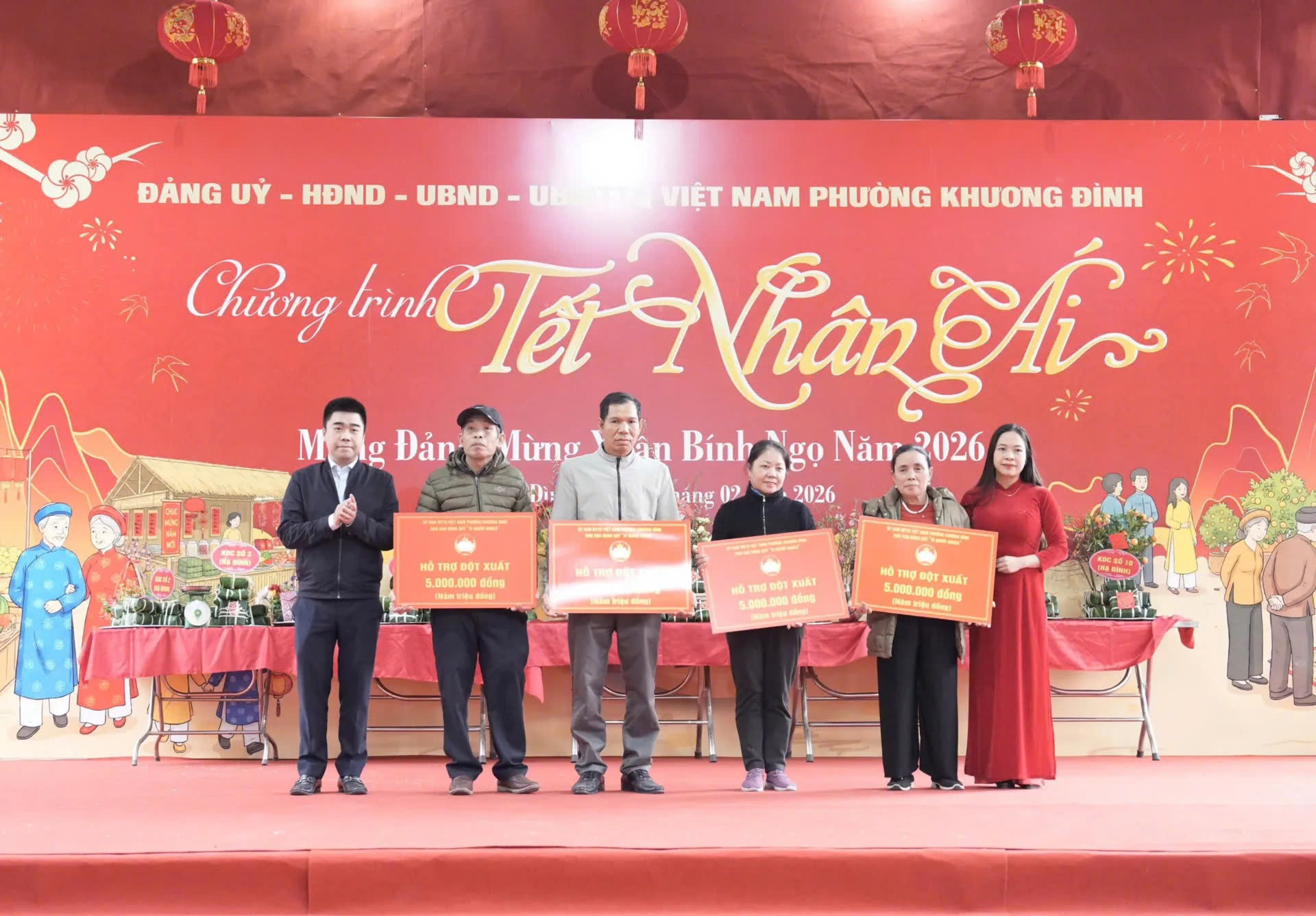 “Tết Nhân ái” lan tỏa yêu thương tại phường Khương Đình - ảnh 6