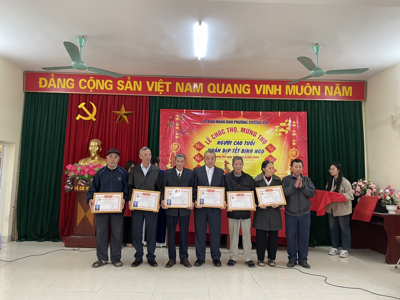 Phường Thượng Cát: Trang trọng tổ chức mừng thọ, chúc thọ 389 người cao tuổi dịp Xuân Bính Ngọ 2026 - ảnh 8