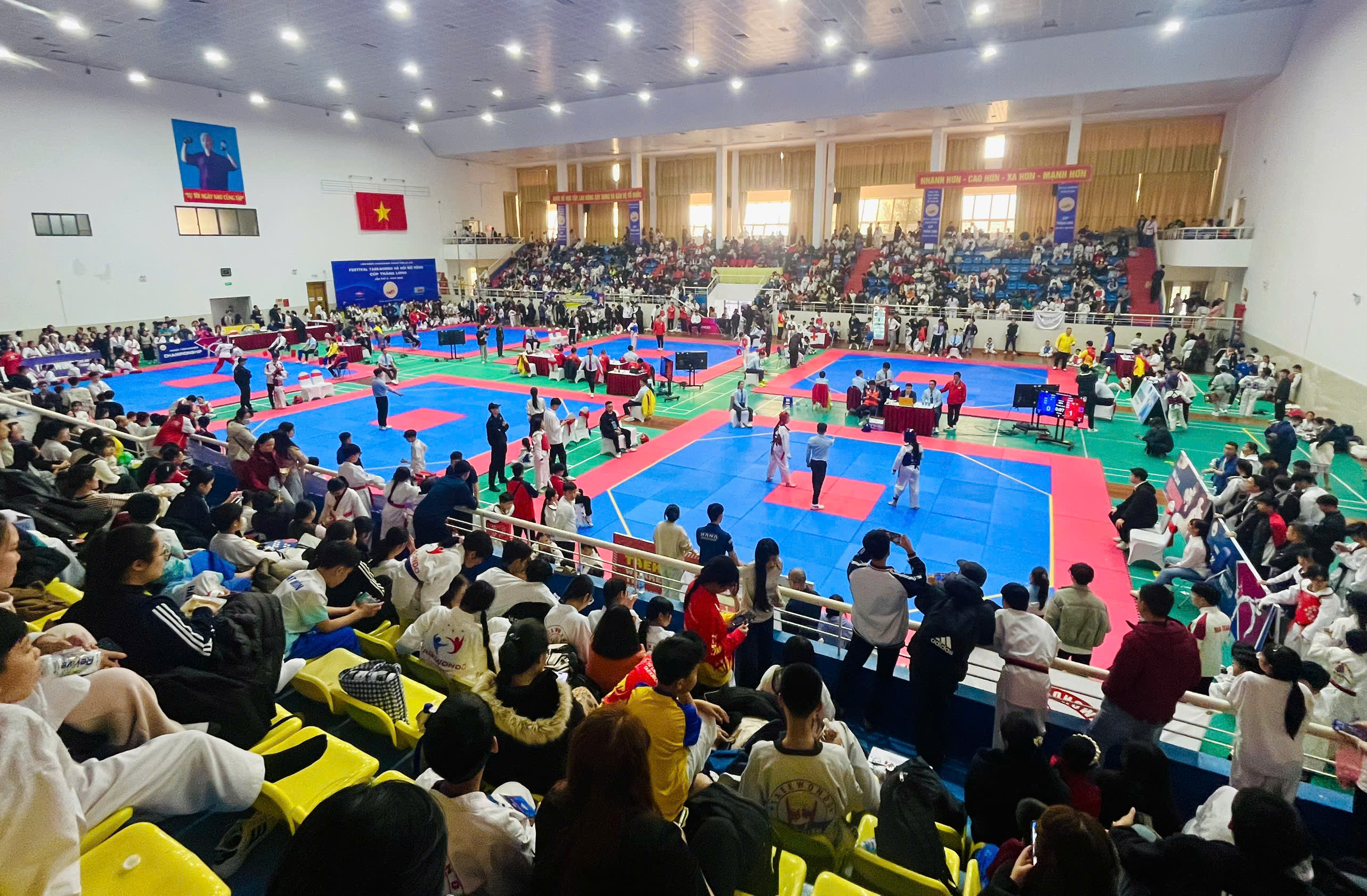 Taekwondo Kids Việt Nam nhất toàn đoàn tại Festival Taekwondo Hà Nội mở rộng - Cúp Thăng Long 2026 - ảnh 1