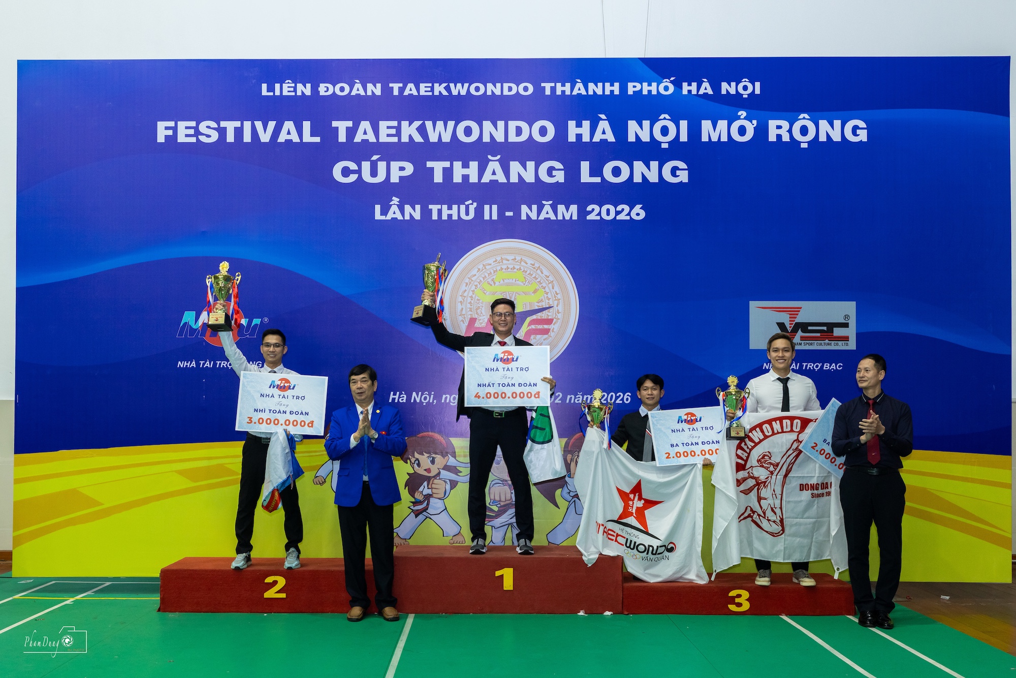 Taekwondo Kids Việt Nam nhất toàn đoàn tại Festival Taekwondo Hà Nội mở rộng - Cúp Thăng Long 2026 - ảnh 2