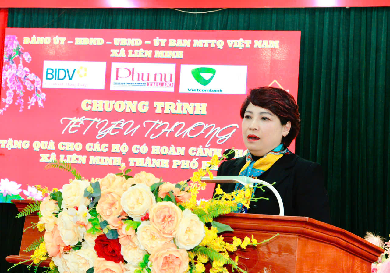 Ủy ban MTTQ xã Liên Minh trao 235 suất quà Tết cho hộ khó khăn - ảnh 2