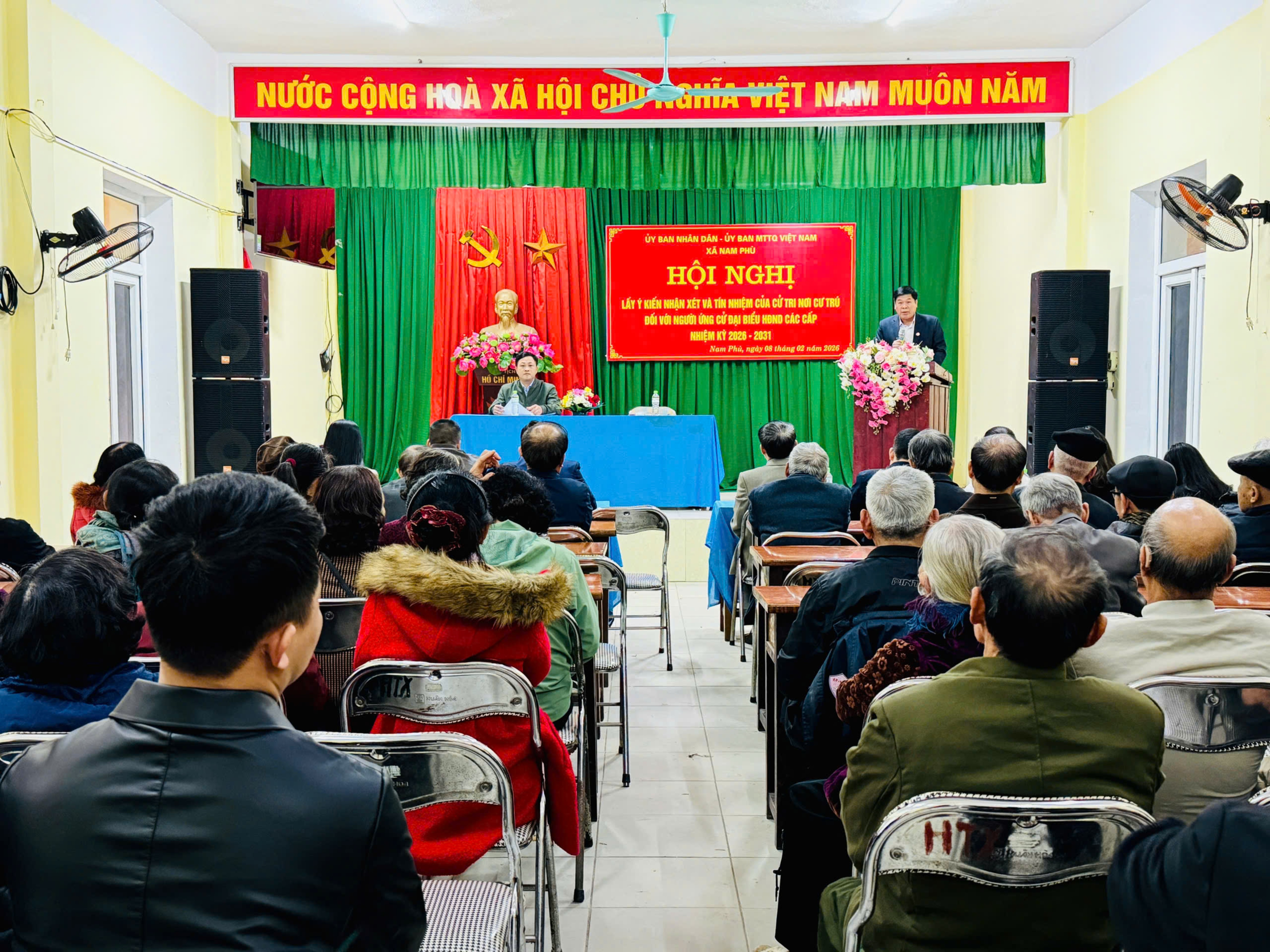 Xã Nam Phù hoàn thành lấy ý kiến cử tri nơi cư trú đối với 55 ứng cử viên đại biểu HĐND các cấp - ảnh 1