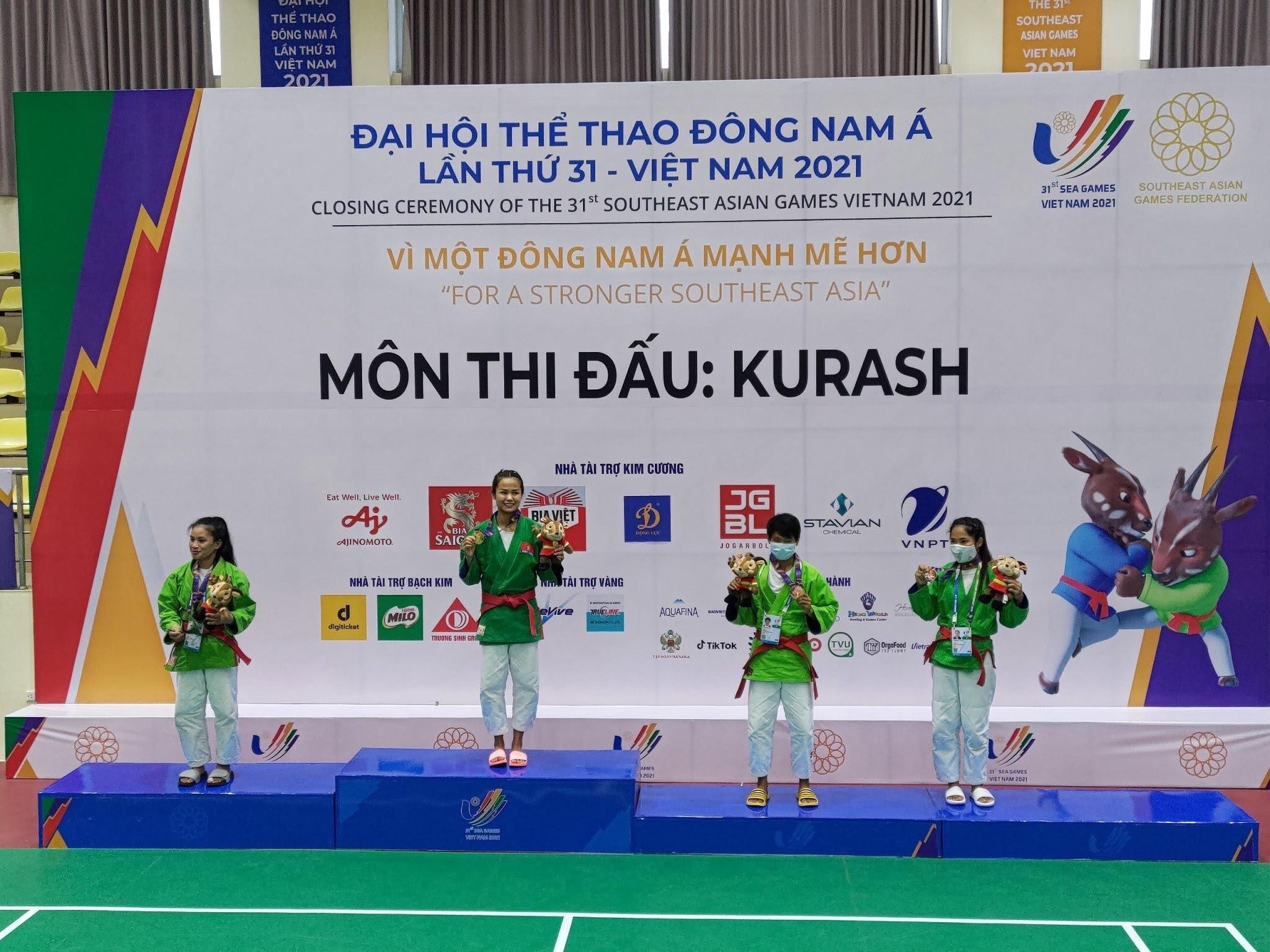 Kurash đoạt 4 huy chương Vàng ngày đầu ra quân - ảnh 1