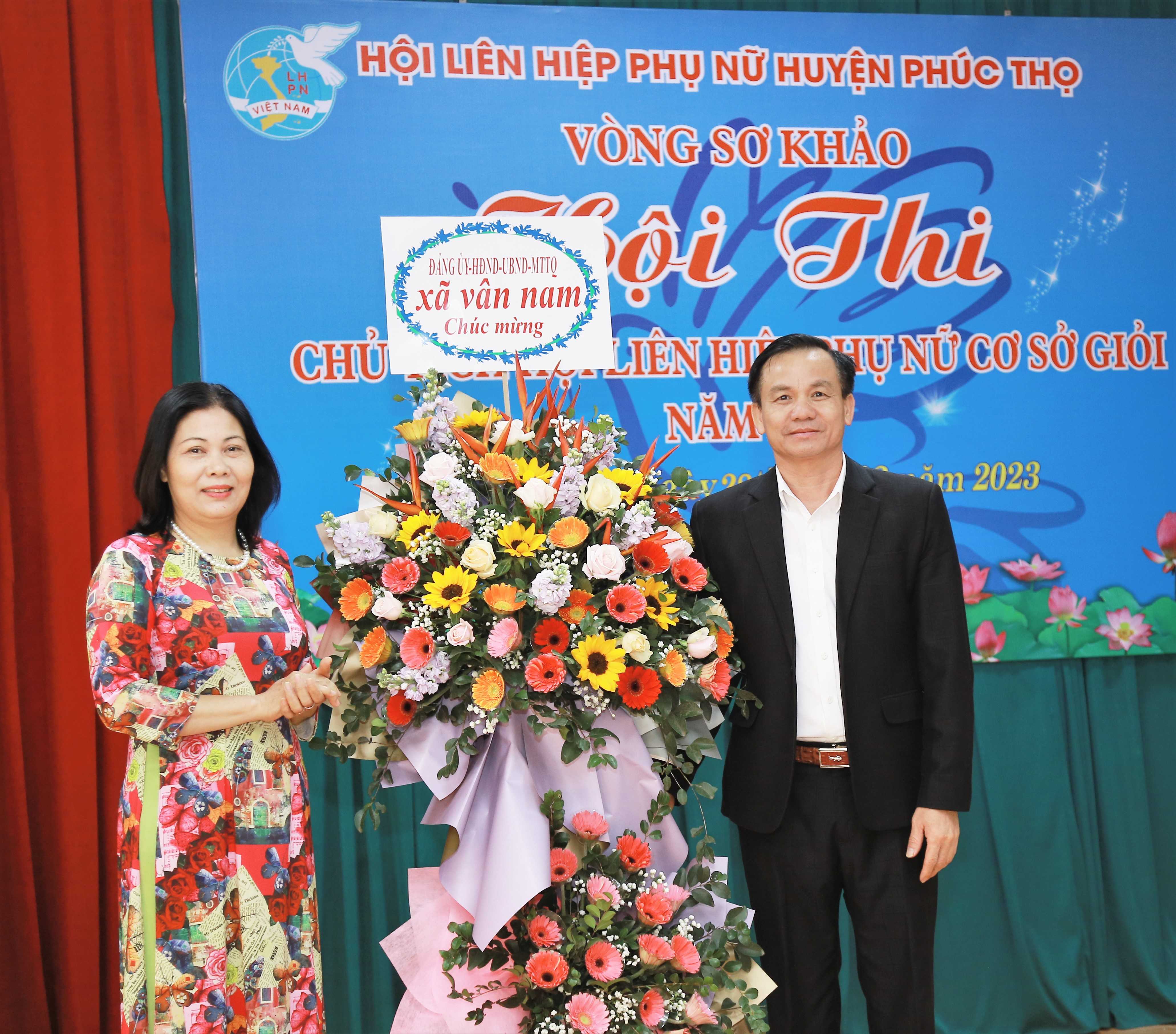 Sôi động hội thi “Chủ tịch Hội LHPN cơ sở giỏi” huyện Phúc Thọ năm 2023 - ảnh 3