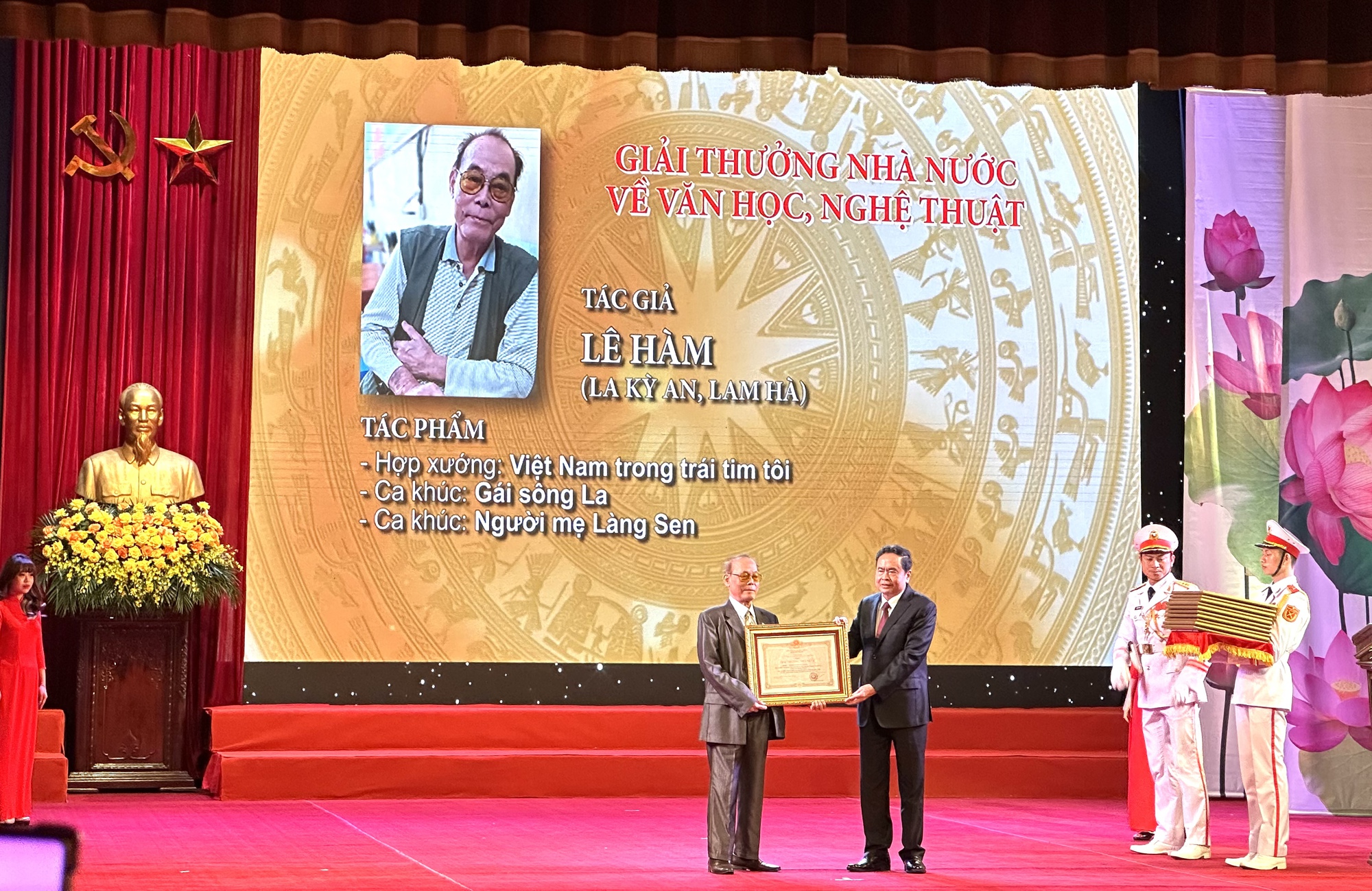 128 tác giả nhận Giải thưởng Hồ Chí Minh, Giải thưởng Nhà nước về văn học, nghệ thuật - ảnh 5