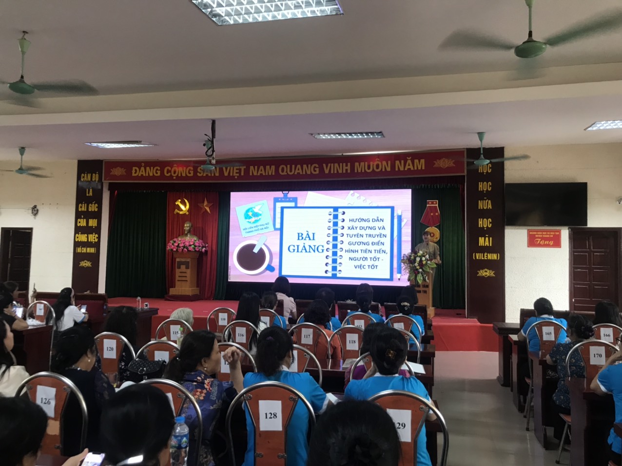 Hội LHPN huyện Thanh Trì khai mạc lớp bồi dưỡng nghiệp vụ công tác Hội - ảnh 3