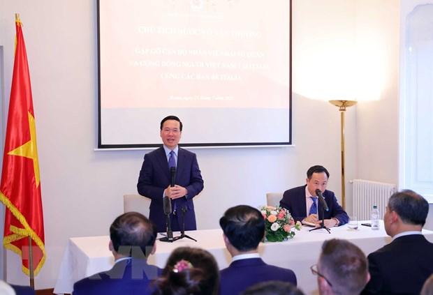 Quan hệ hai nước Việt Nam-Italy phát triển lên tầm cao mới - ảnh 1