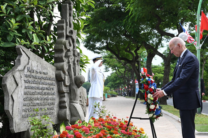 Tổng thống Hoa Kỳ Joe Biden rời Hà Nội, kết thúc tốt đẹp chuyến thăm cấp Nhà nước tới Việt Nam - ảnh 2