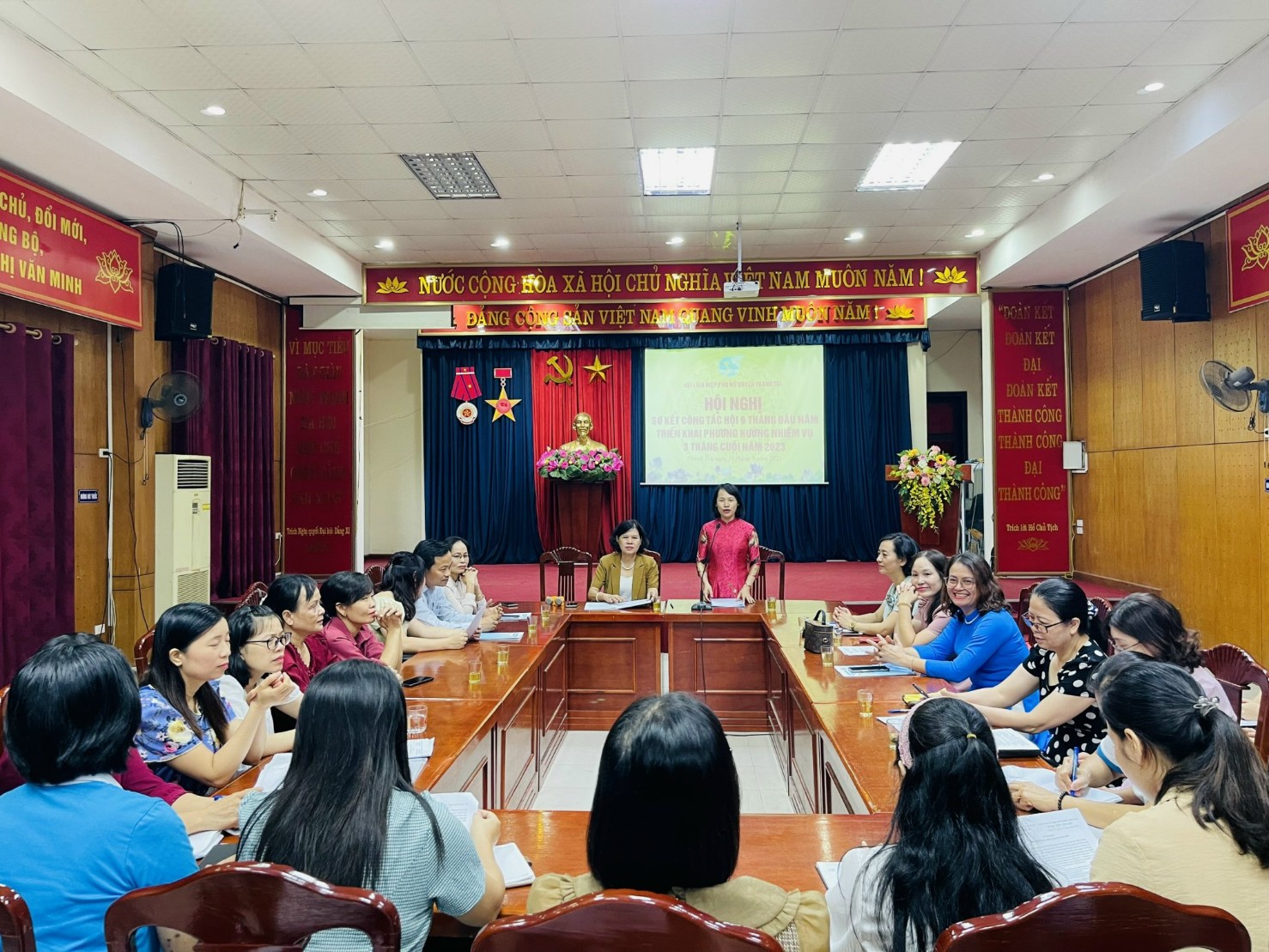 Hội LHPN huyện Thanh Trì: Hoàn thành tốt các nhiệm vụ trọng tâm công tác Hội 9 tháng đầu năm - ảnh 4