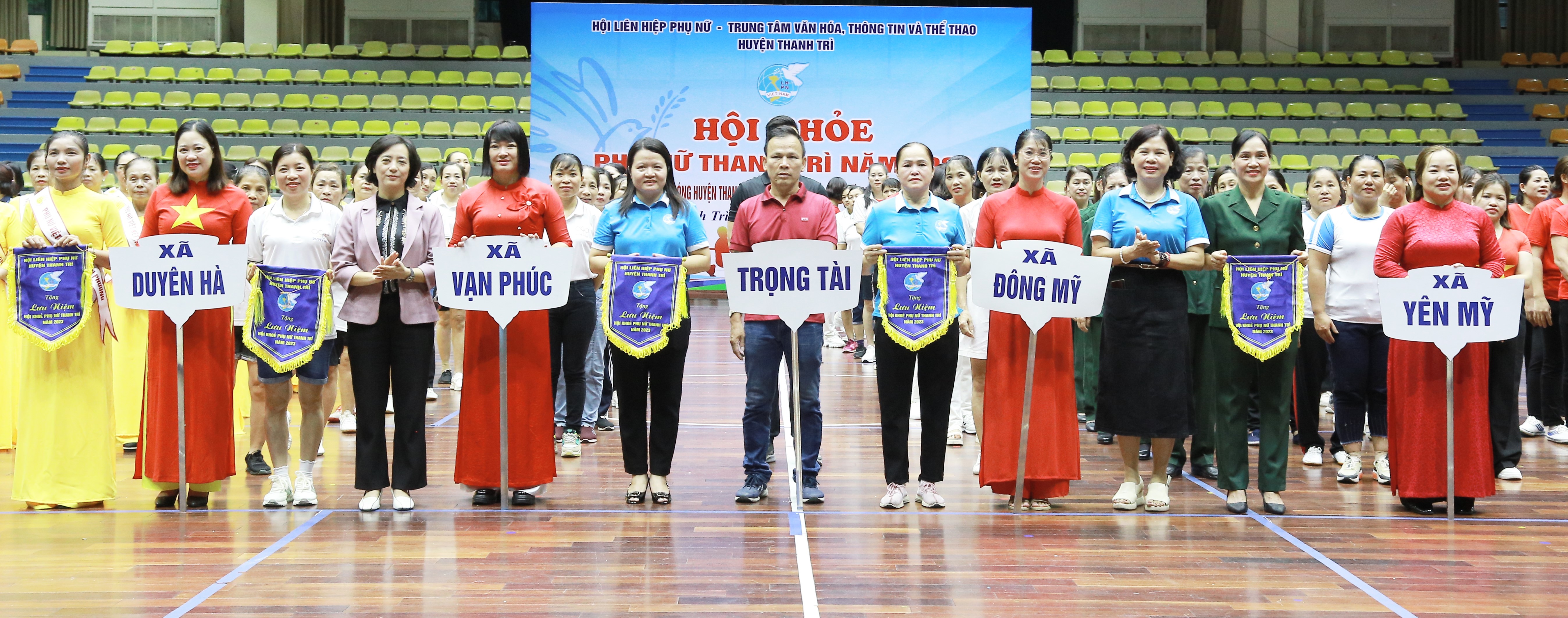 Sôi nổi Hội khoẻ phụ nữ Thanh Trì năm 2023 - ảnh 2