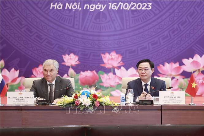 Chủ tịch Duma Quốc gia Quốc hội LB Nga kết thúc tốt đẹp chuyến thăm chính thức Việt Nam - Ảnh 1. Chủ tịch Duma Quốc gia Quốc hội LB Nga kết thúc tốt đẹp chuyến thăm chính thức Việt Nam - Ảnh 1.