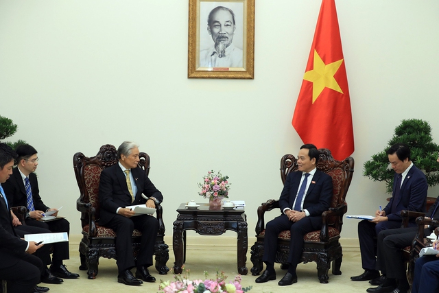 Phó Thủ tướng Trần Lưu Quang tiếp Thống đốc tỉnh Tochigi (Nhật Bản)- Ảnh 2. Phó Thủ tướng Trần Lưu Quang tiếp Thống đốc tỉnh Tochigi (Nhật Bản)- Ảnh 2.