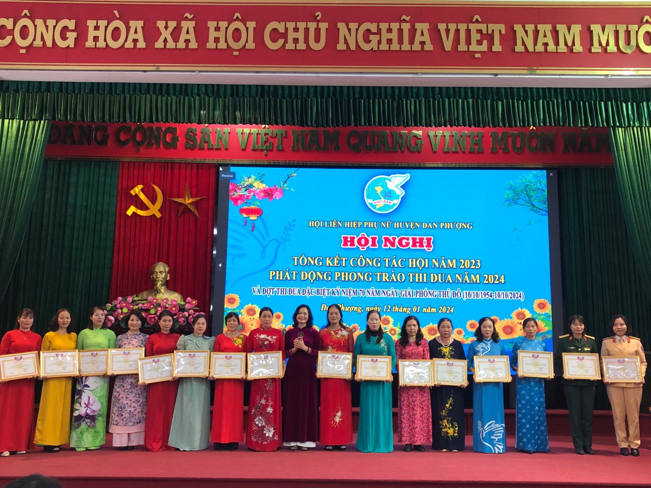 Phụ nữ Đan Phượng hoàn thành xuất sắc nhiệm vụ công tác Hội năm 2023 - ảnh 6
