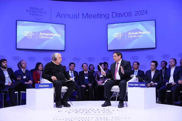 'Việt Nam: Định hướng tầm nhìn toàn cầu' - phiên đối thoại điểm nhấn tại WEF Davos- Ảnh 1. 'Việt Nam: Định hướng tầm nhìn toàn cầu' - phiên đối thoại điểm nhấn tại WEF Davos- Ảnh 1.