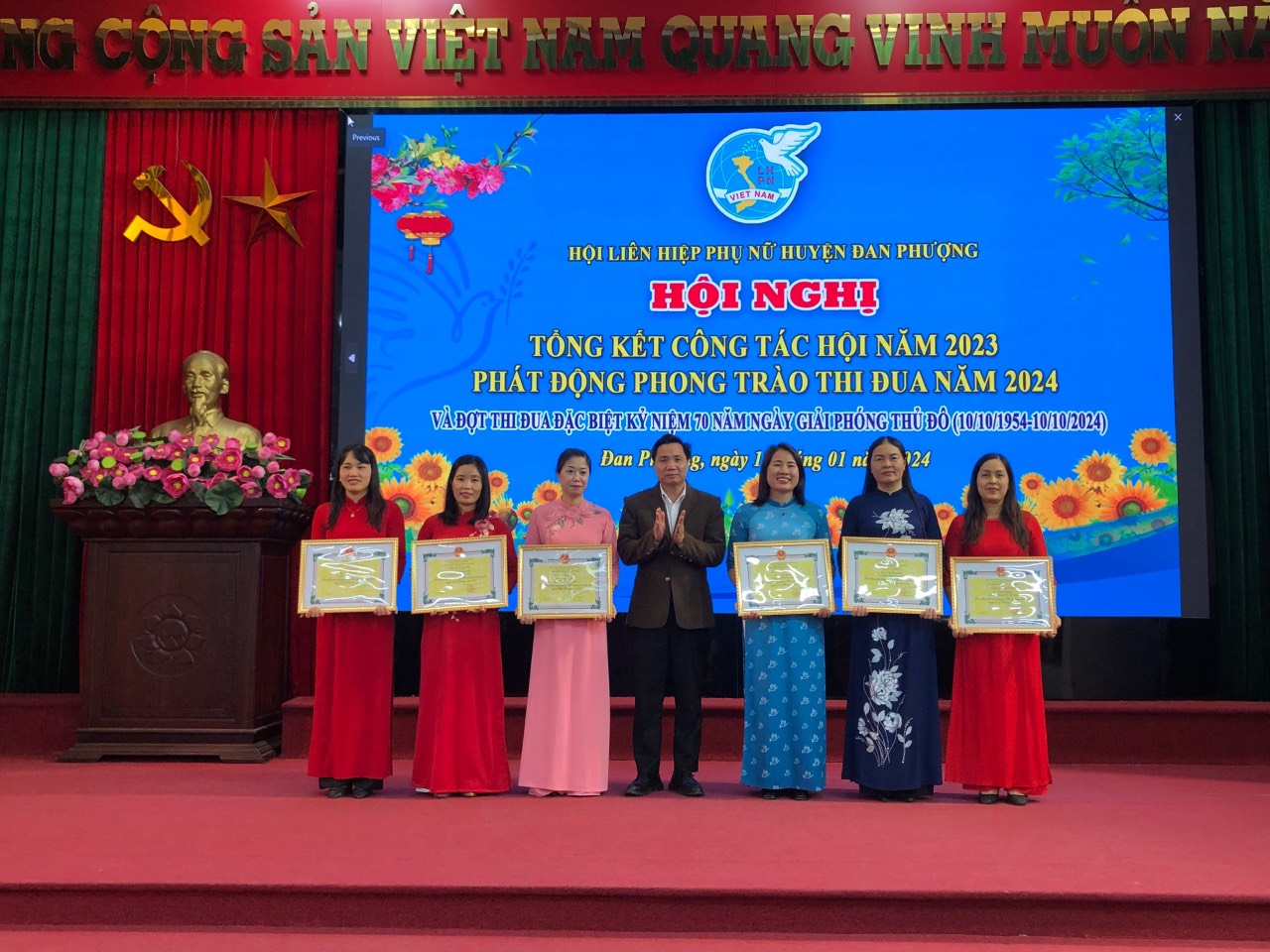 Phụ nữ Đan Phượng hoàn thành xuất sắc nhiệm vụ công tác Hội năm 2023 - ảnh 5