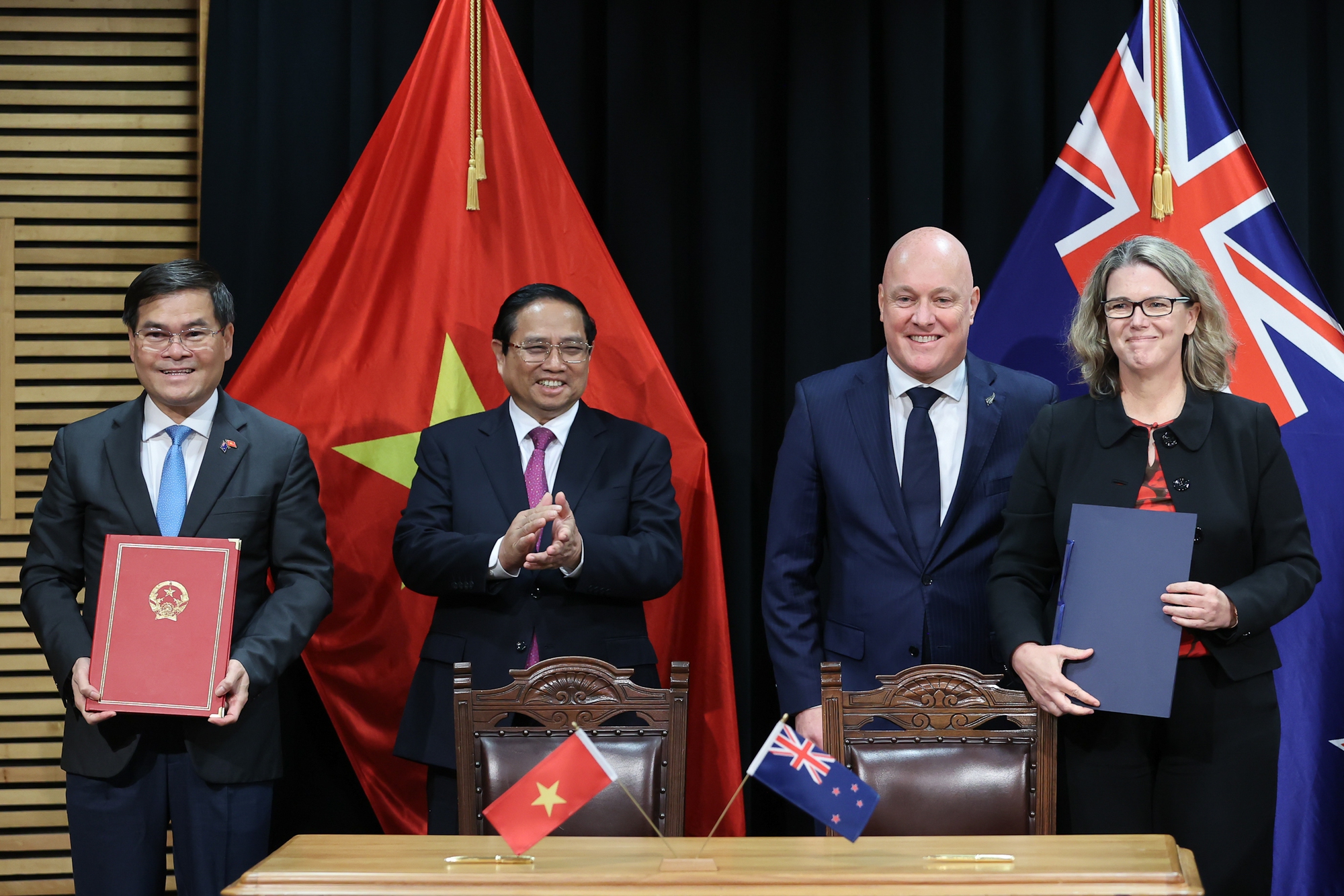 Thống nhất các phương hướng lớn thúc đẩy hợp tác Việt Nam-New Zealand - ảnh 6