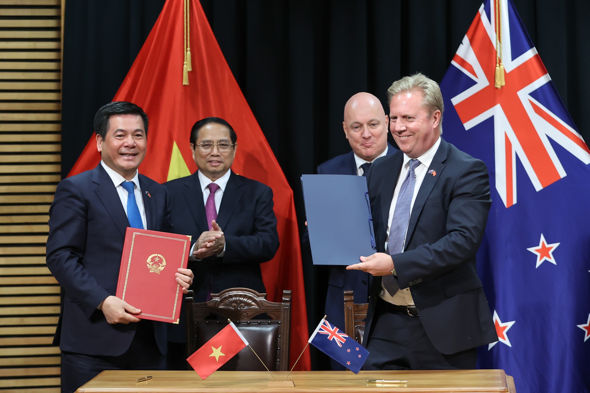 Thống nhất các phương hướng lớn thúc đẩy hợp tác Việt Nam-New Zealand - ảnh 7