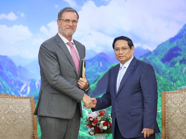 Pháp muốn thúc đẩy hơn nữa quan hệ Đối tác Chiến lược với Việt Nam- Ảnh 1. Pháp muốn thúc đẩy hơn nữa quan hệ Đối tác Chiến lược với Việt Nam- Ảnh 1.