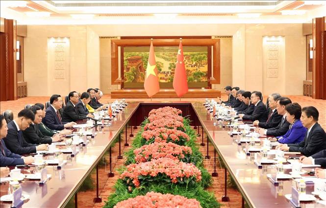 Làm sâu sắc quan hệ giữa Quốc hội Việt Nam và Nhân đại toàn quốc Trung Quốc - ảnh 1