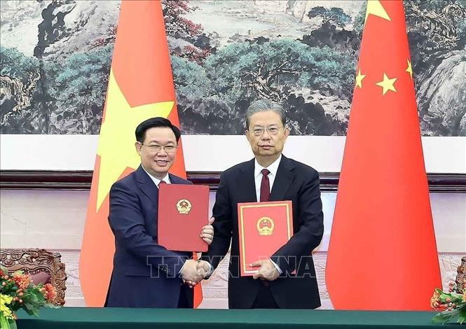 Làm sâu sắc quan hệ giữa Quốc hội Việt Nam và Nhân đại toàn quốc Trung Quốc - ảnh 4